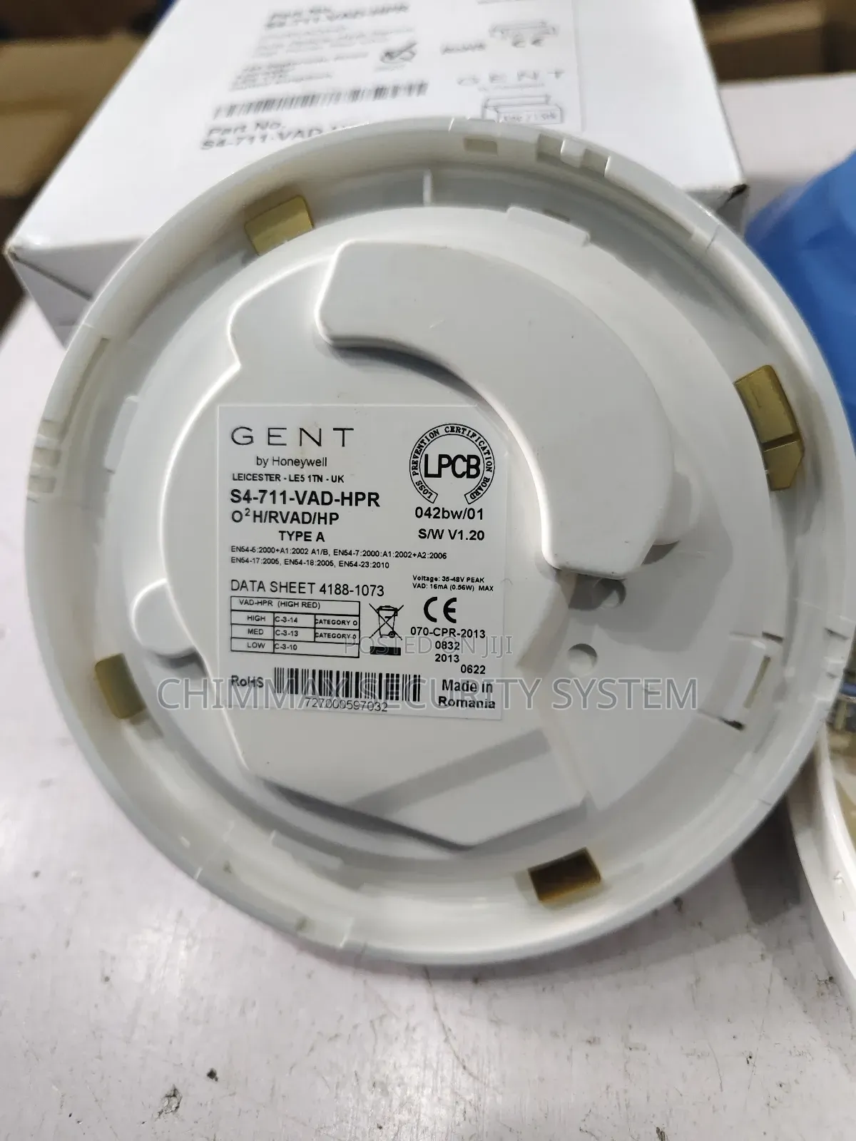 S4-711-Vad-Hpr, Combined Smoke,Heat,Sounder,Strobe and Voice