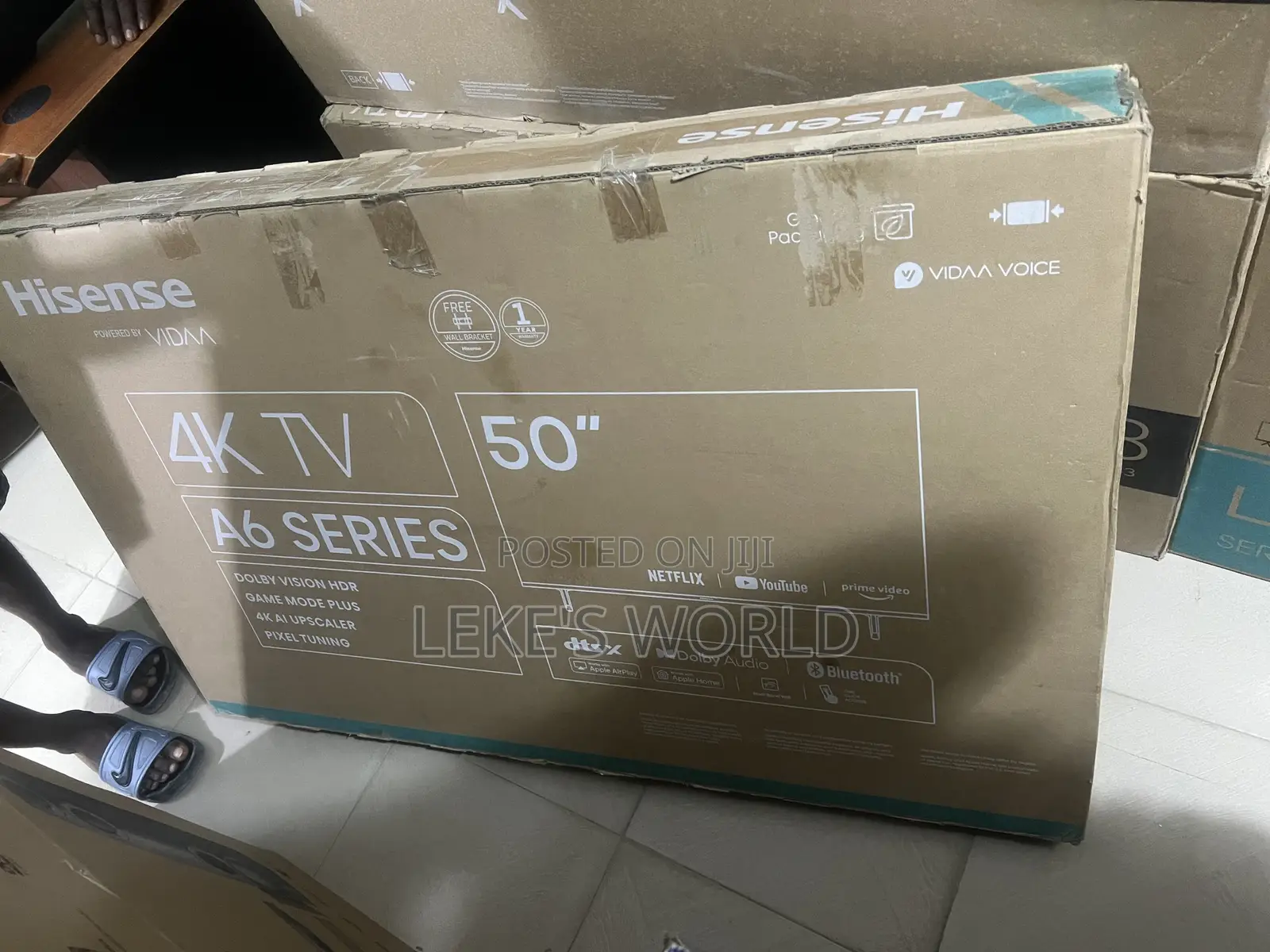 50” Hisense Uhd Smart Tv