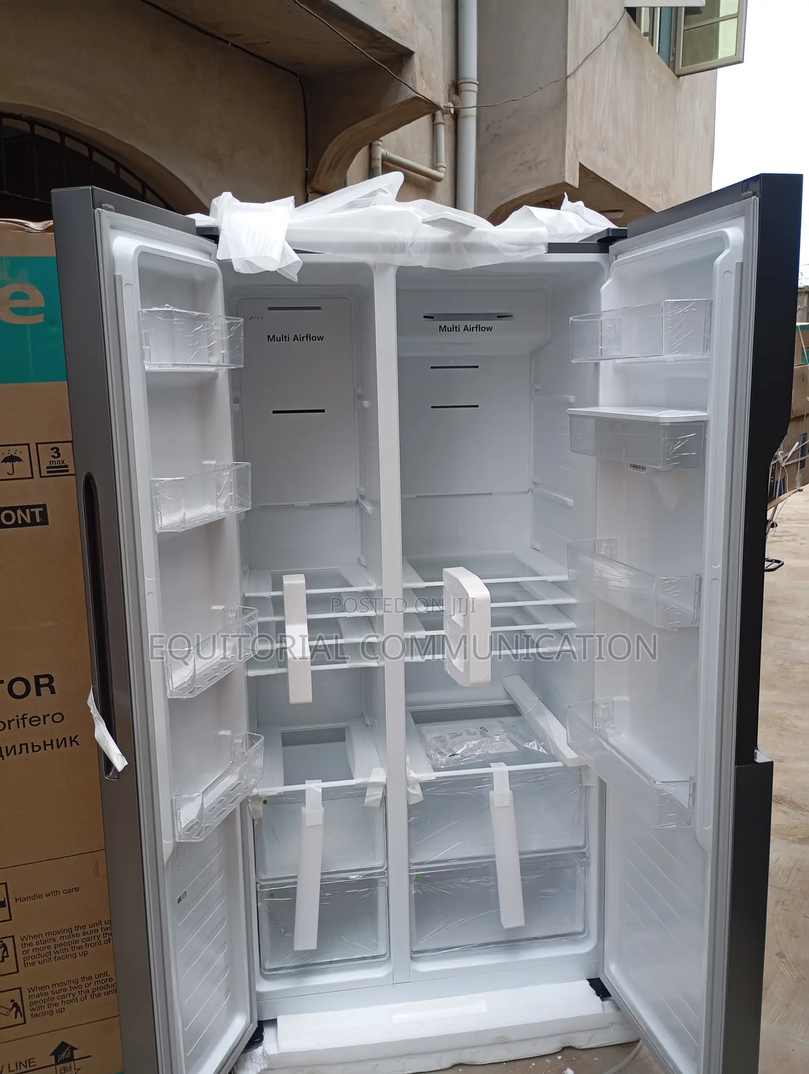 Brandnew 519l Hisense Side-by-Side Refrigerator Rc-67ws