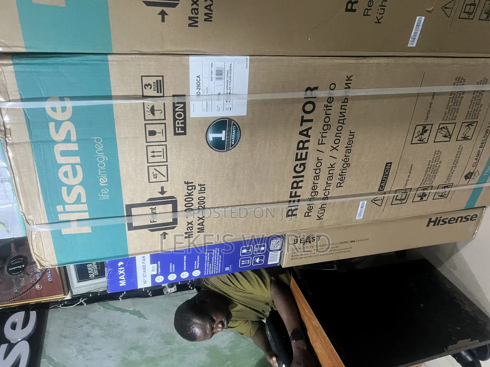225l Bottom Freezer Hisense Refrigerator