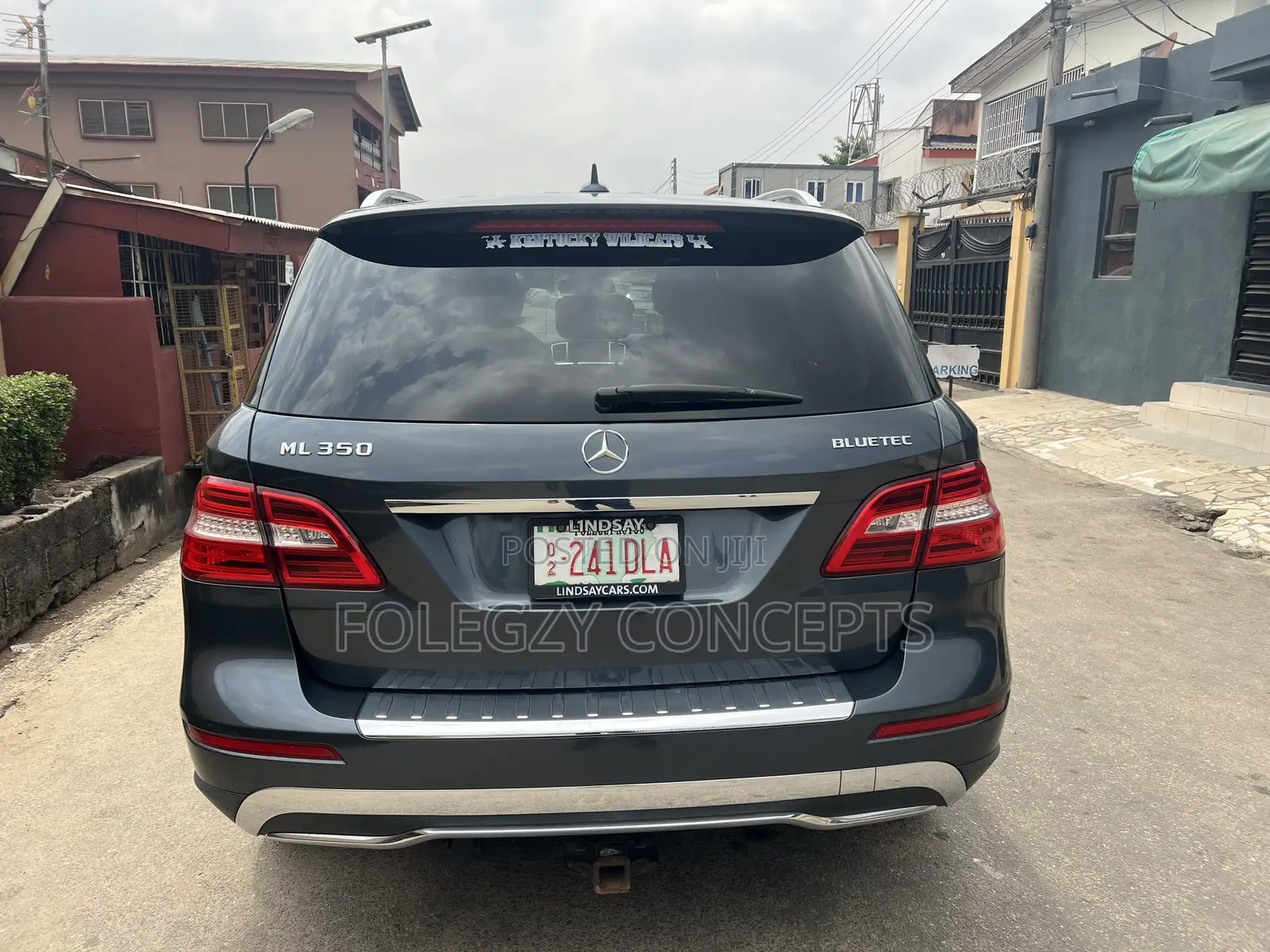 Mercedes-Benz M Class ML 350 BlueTEC 4Matic 2012 Gray