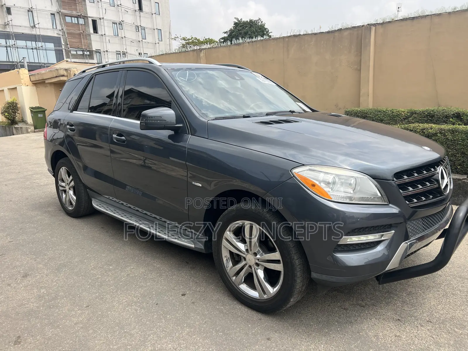 Mercedes-Benz M Class ML 350 BlueTEC 4Matic 2012 Gray