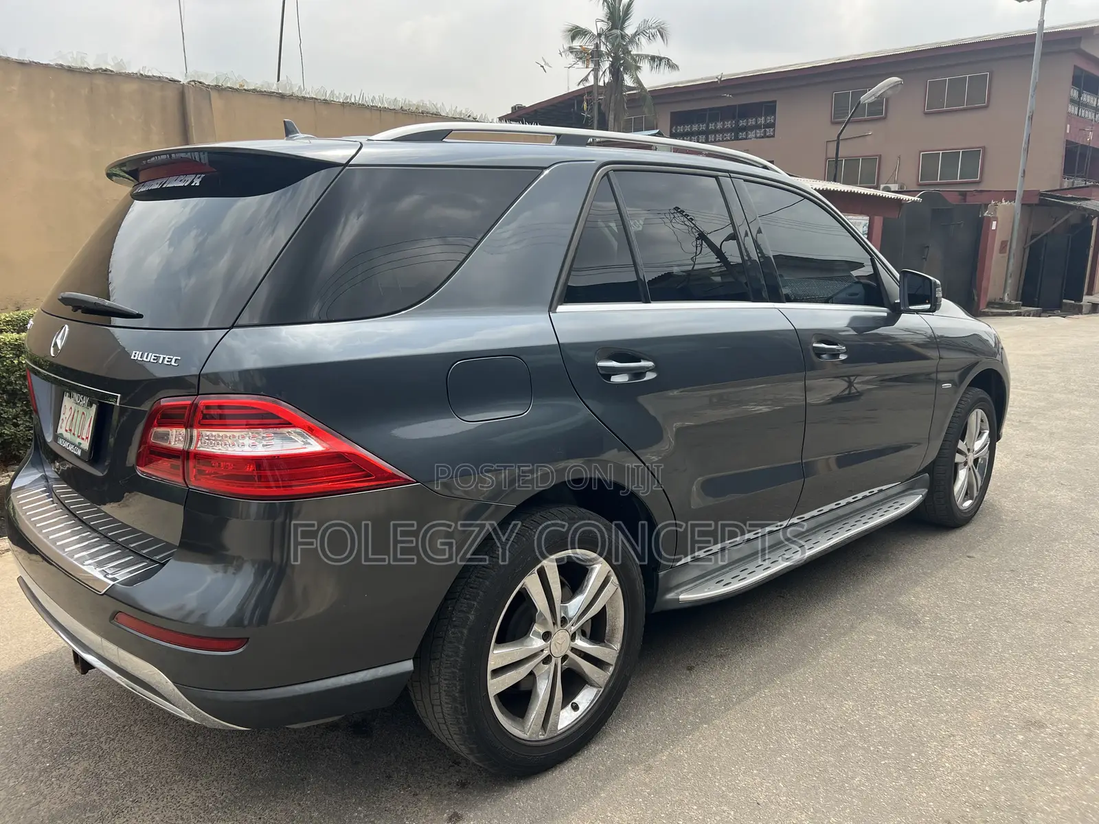 Mercedes-Benz M Class ML 350 BlueTEC 4Matic 2012 Gray