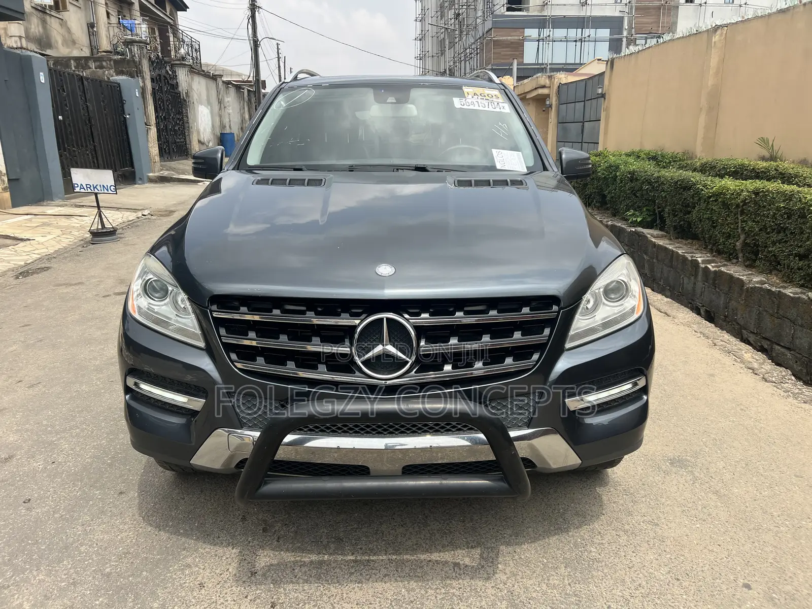 Mercedes-Benz M Class ML 350 BlueTEC 4Matic 2012 Gray