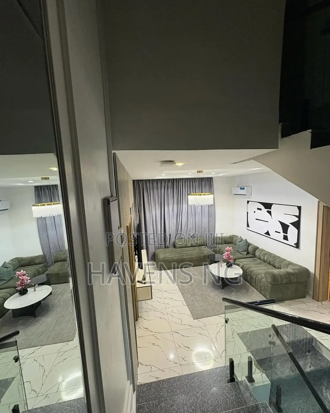 Luxury 3-Bedroom Terrace Duplex With Private Cinema