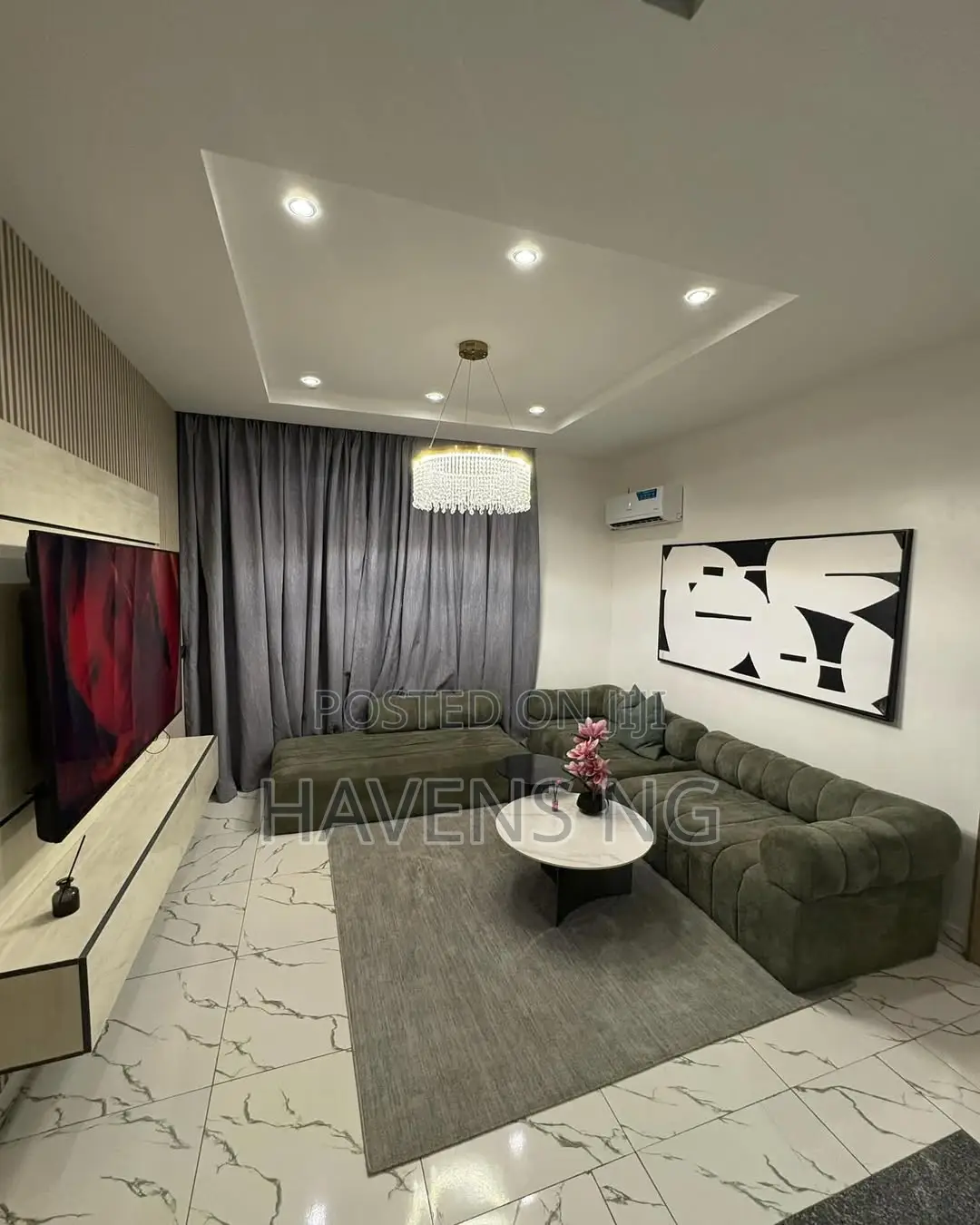 Luxury 3-Bedroom Terrace Duplex With Private Cinema