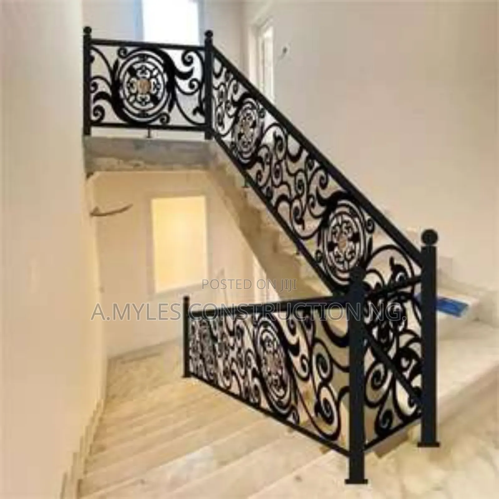 Machine Wrought Iron Handrail