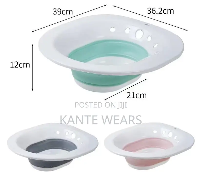 Collapsible Seat Bath Basin