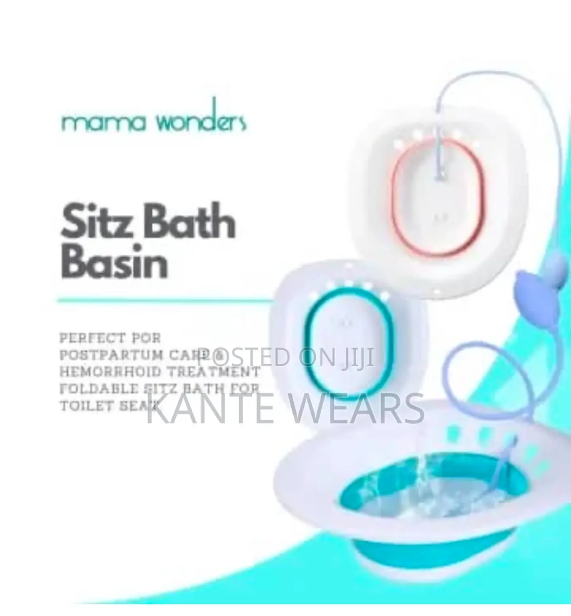Collapsible Seat Bath Basin