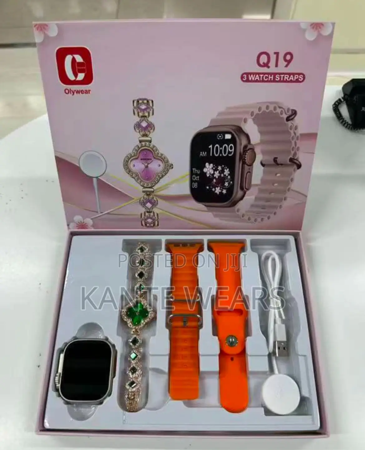 Q19 Ladies Gents Smart Watch