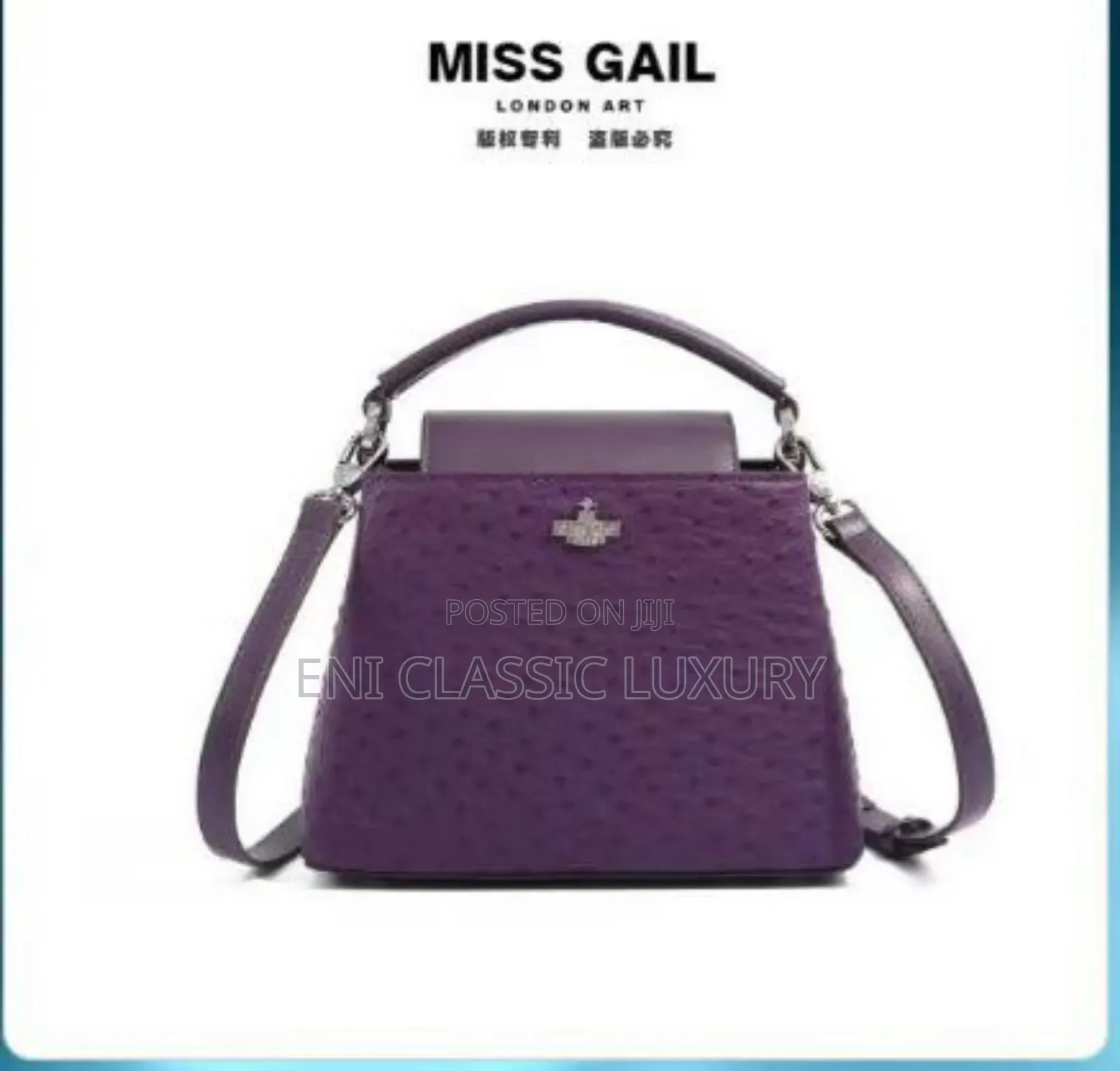 Top Quality Luxury Miss Gail Midi Bags Fully Packaged