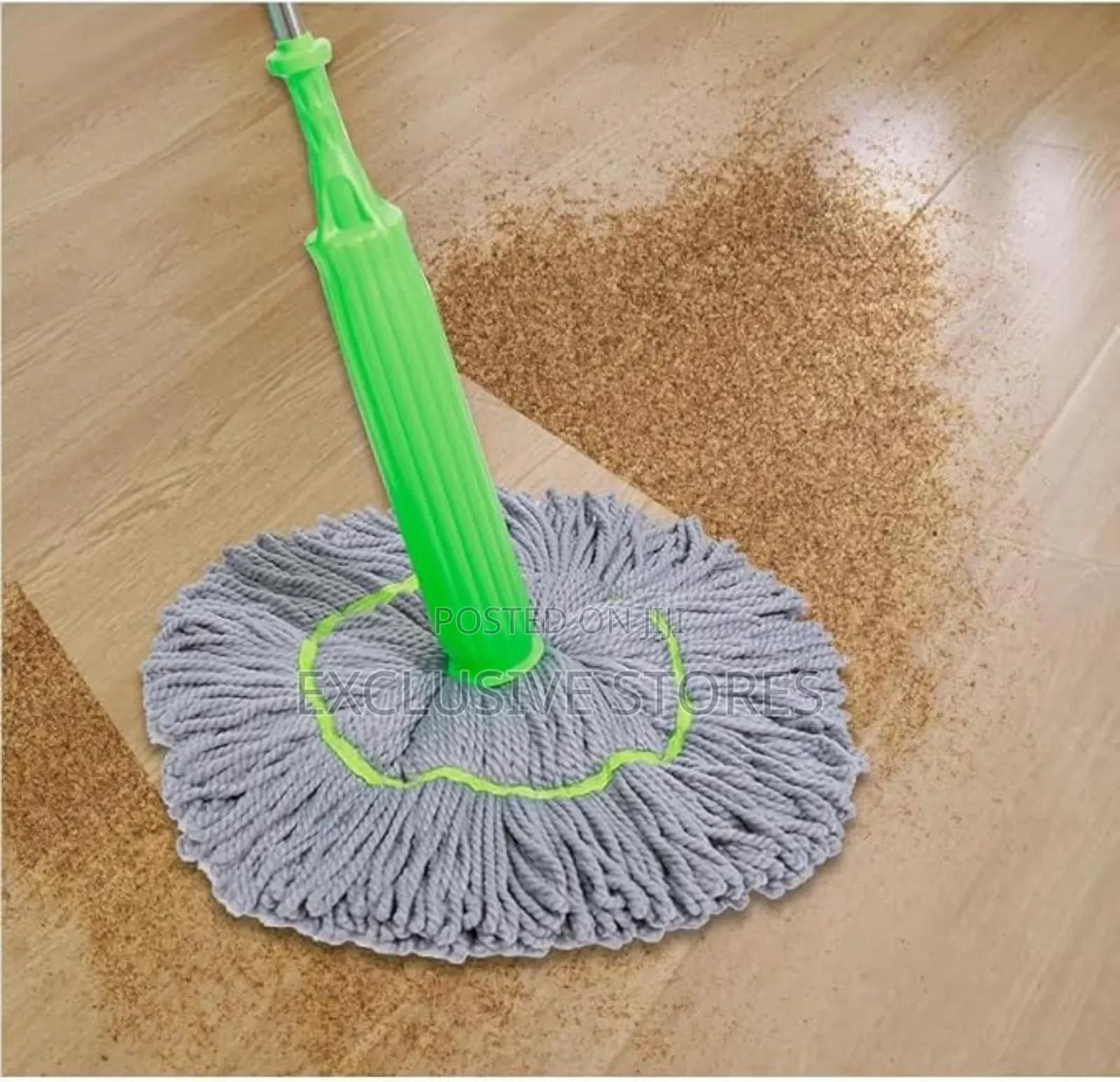 2 in 1 Dehydrated Mop, (Self-Wringing)