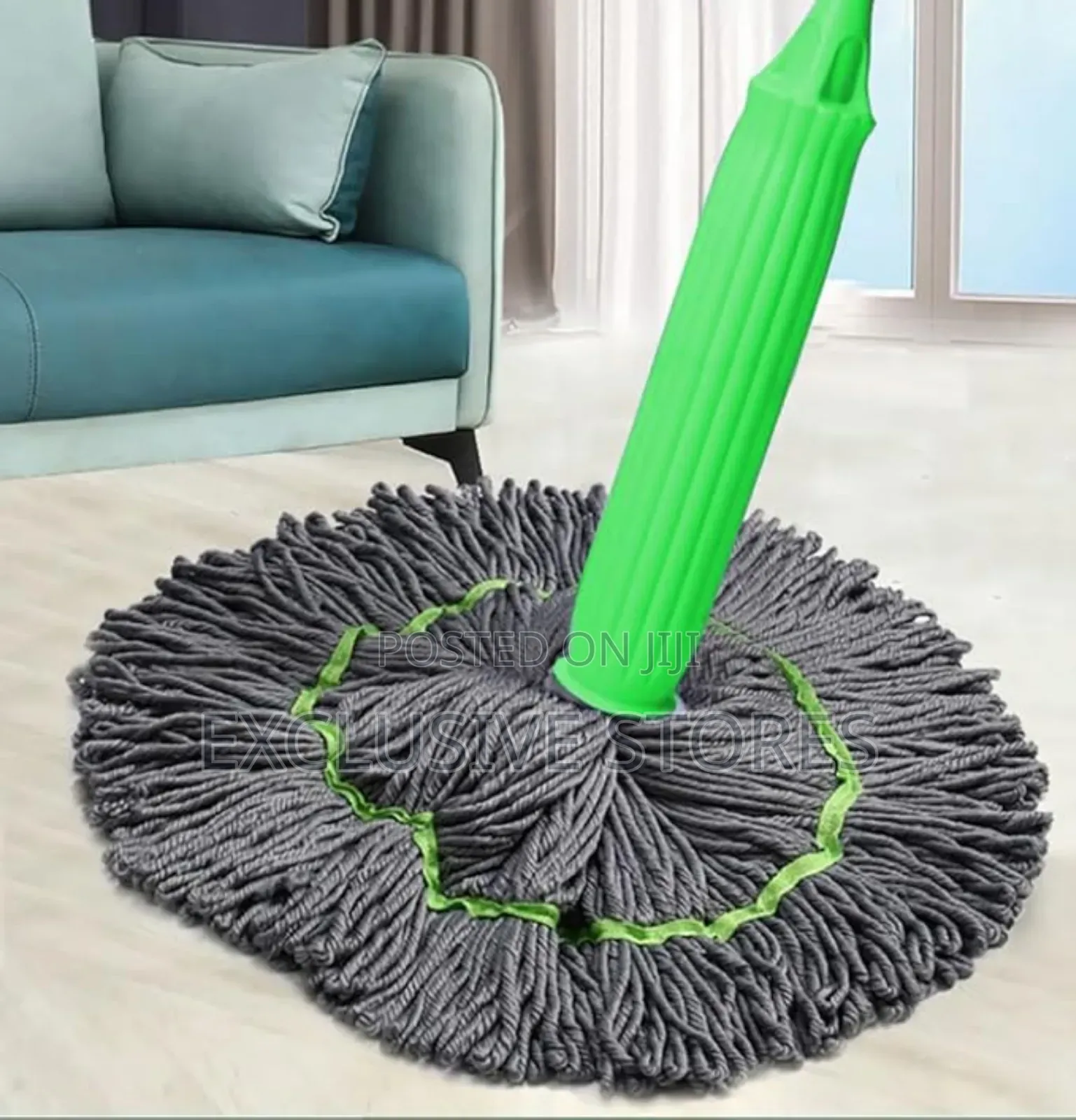 2 in 1 Dehydrated Mop, (Self-Wringing)