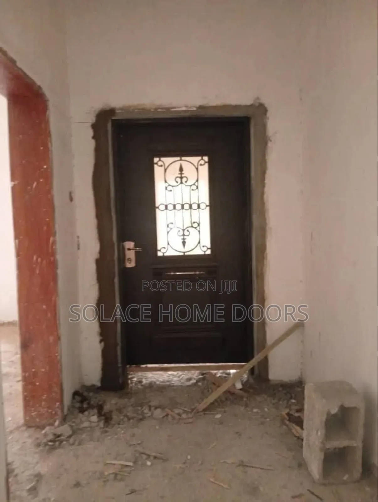 4ft Single Opening Israeli Decorative Security Door