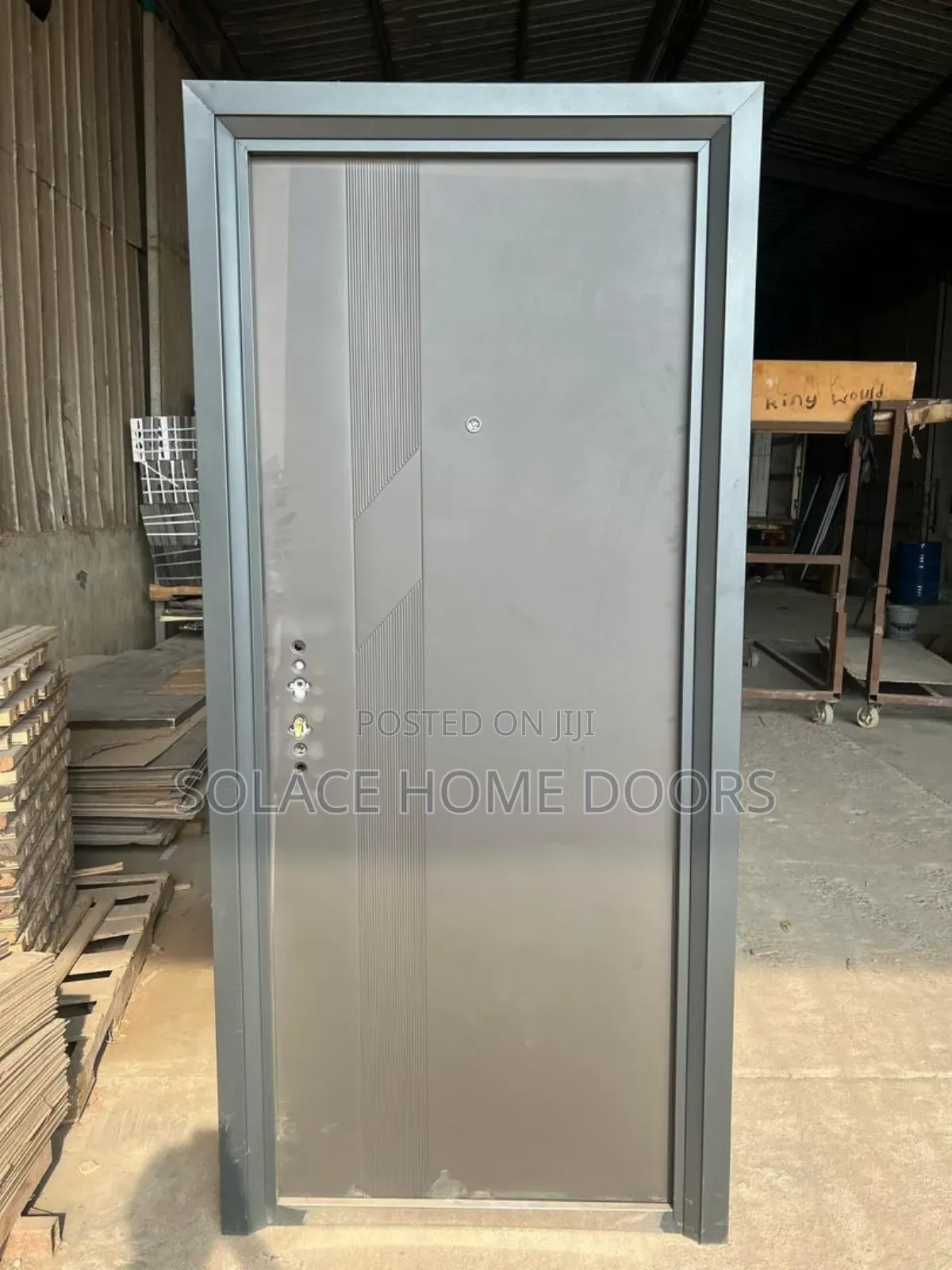 3ft Galvanized Steel Door
