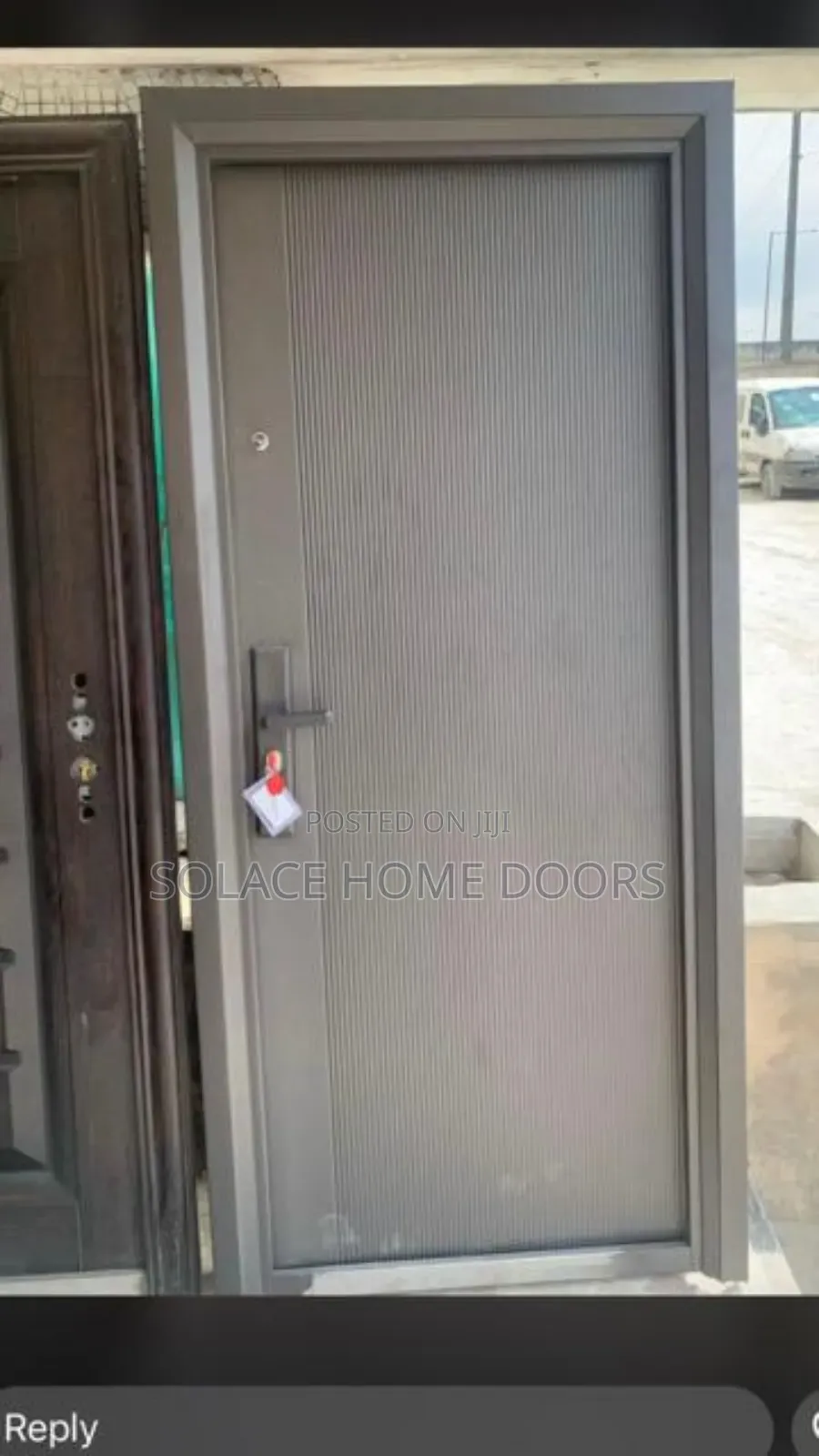 3ft Galvanized Steel Door