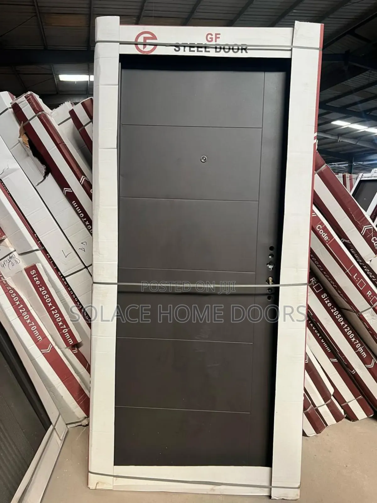 3ft Galvanized Steel Door