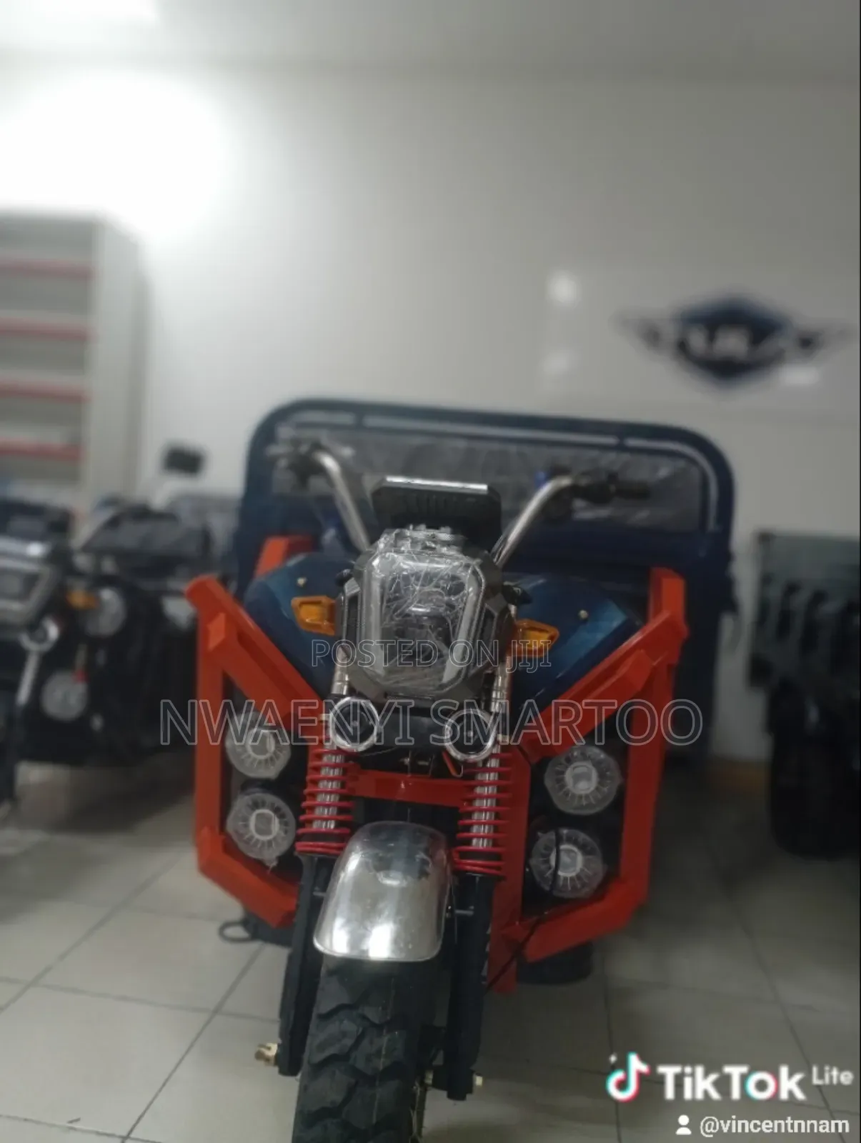 1800w Battery Cargo Tri Cycle