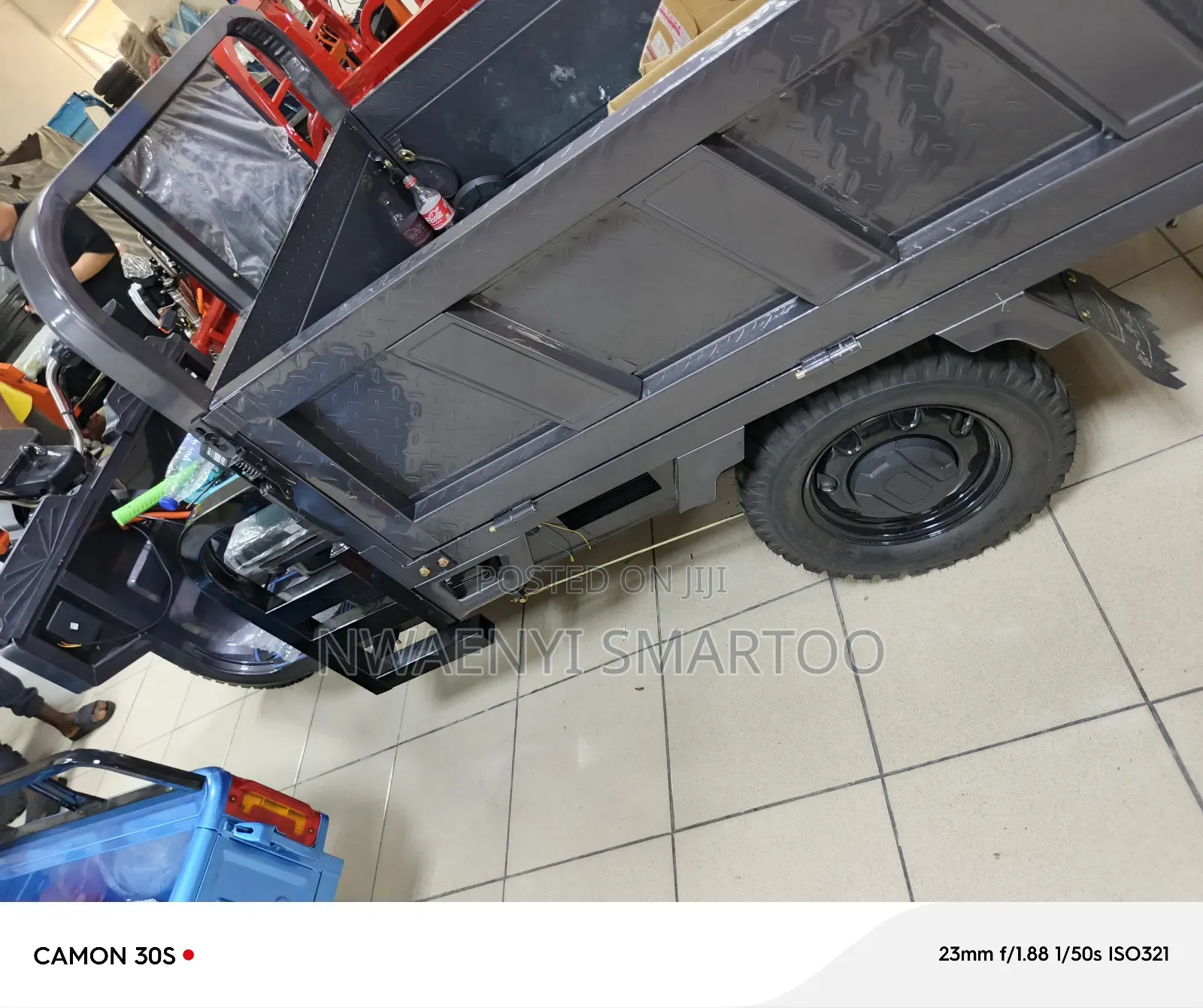 Original Battery (Electric) Pick Up Cargo Tri Cycle