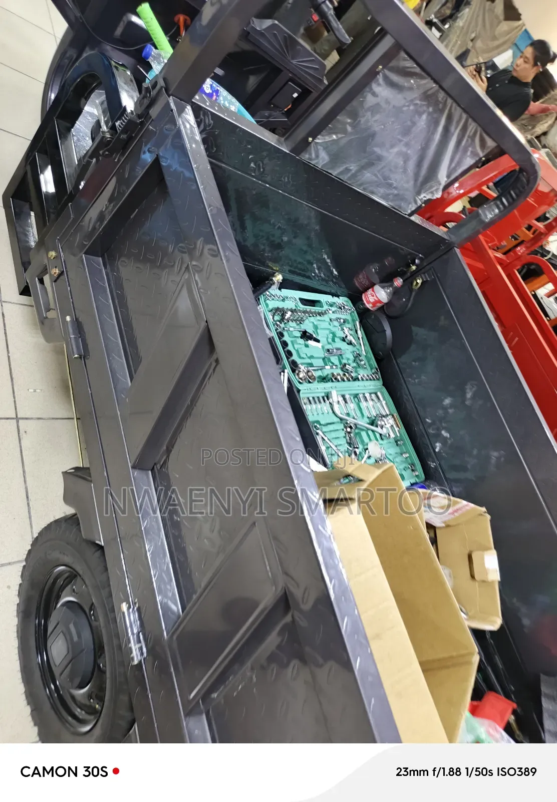 Original Battery (Electric) Pick Up Cargo Tri Cycle