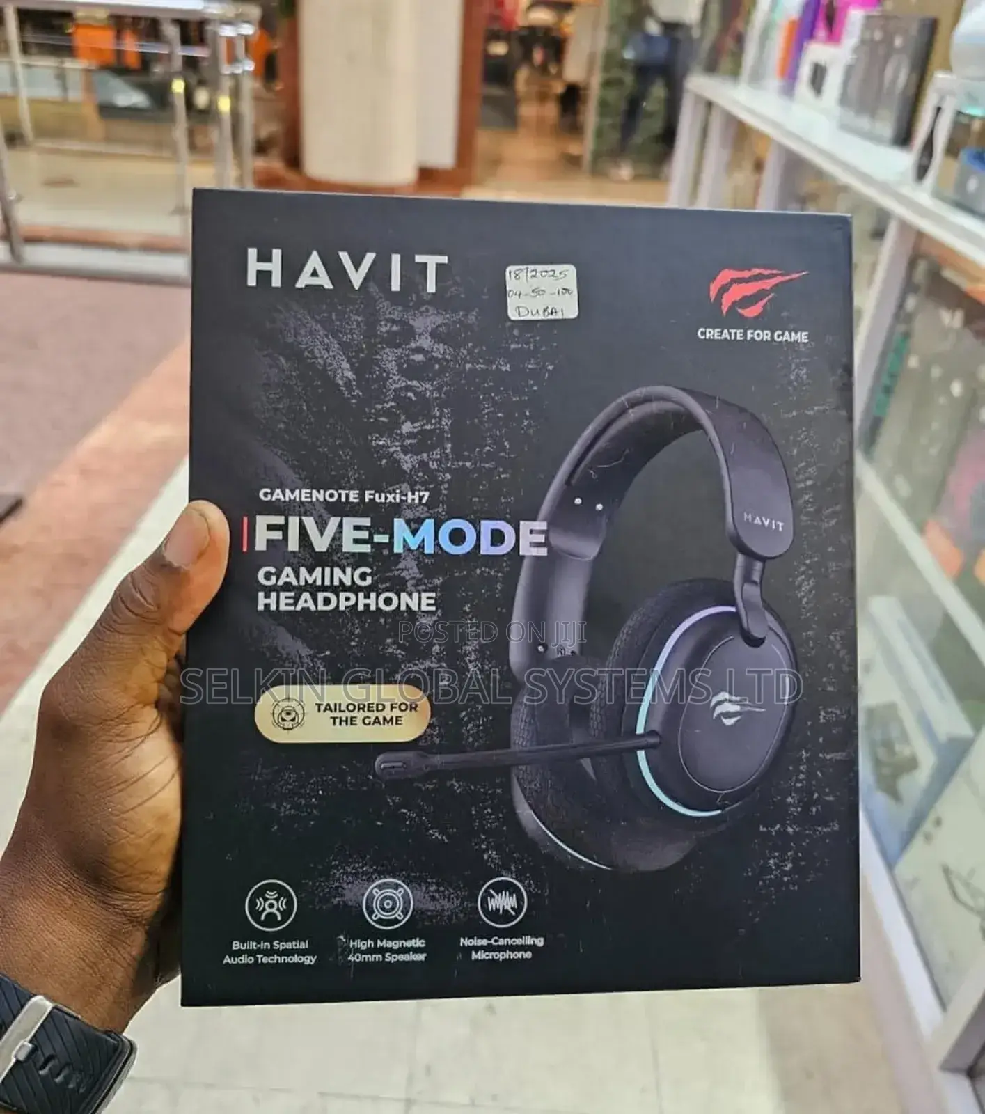 Havit RGB Gaming Wireless Bluetooth 5in1 Headset With Mic