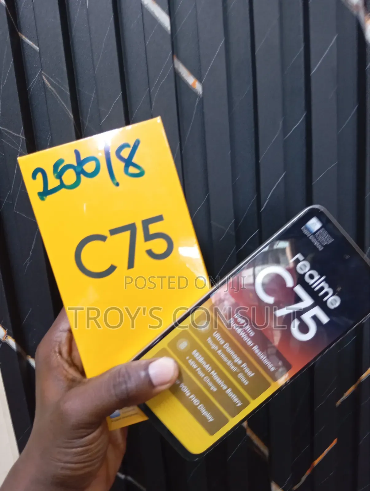 New Realme C75 256 GB Orange