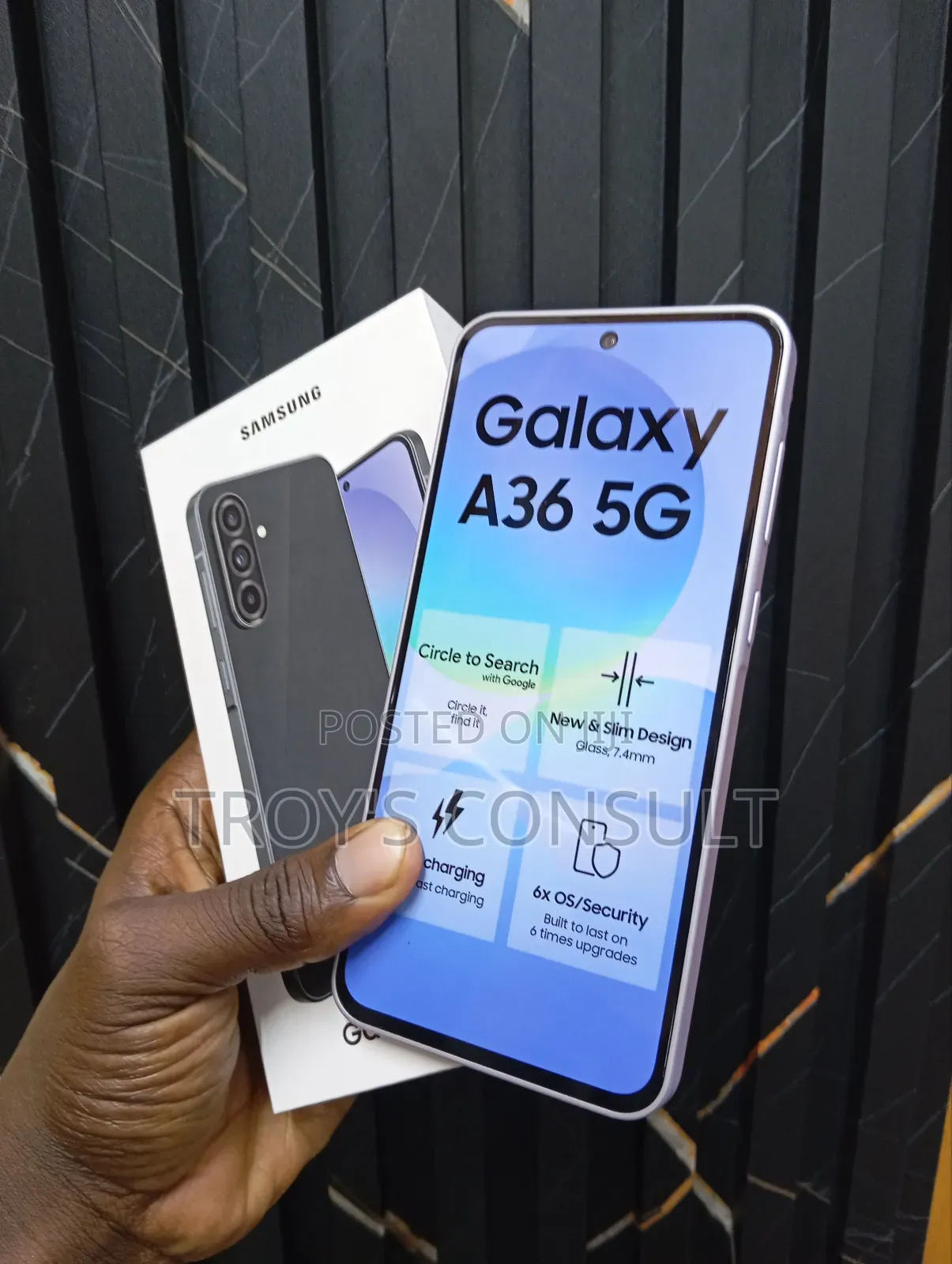New Samsung Galaxy A36 128 GB Black