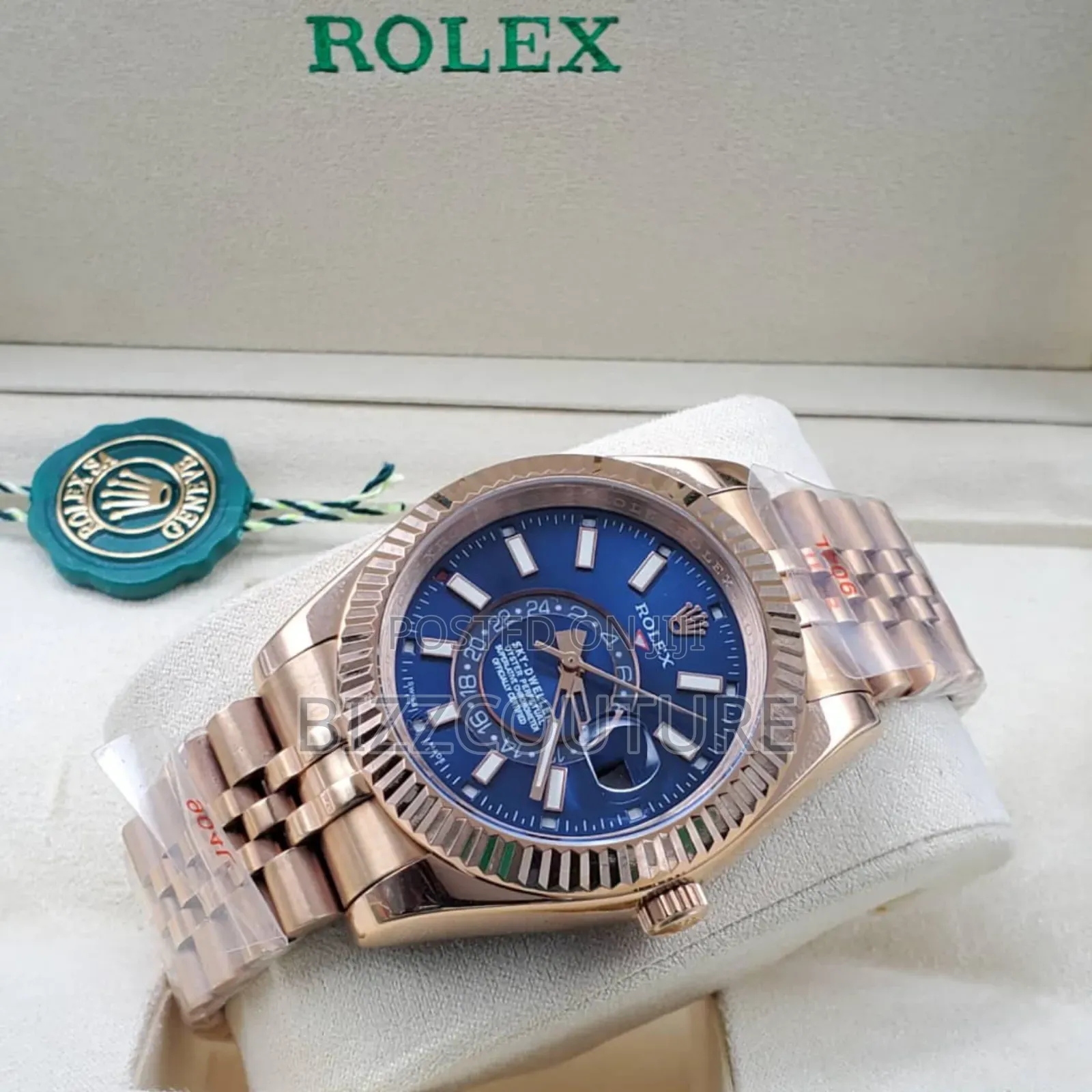 Original Rolex Sky-Dweller Gold Stainless Steel Watch