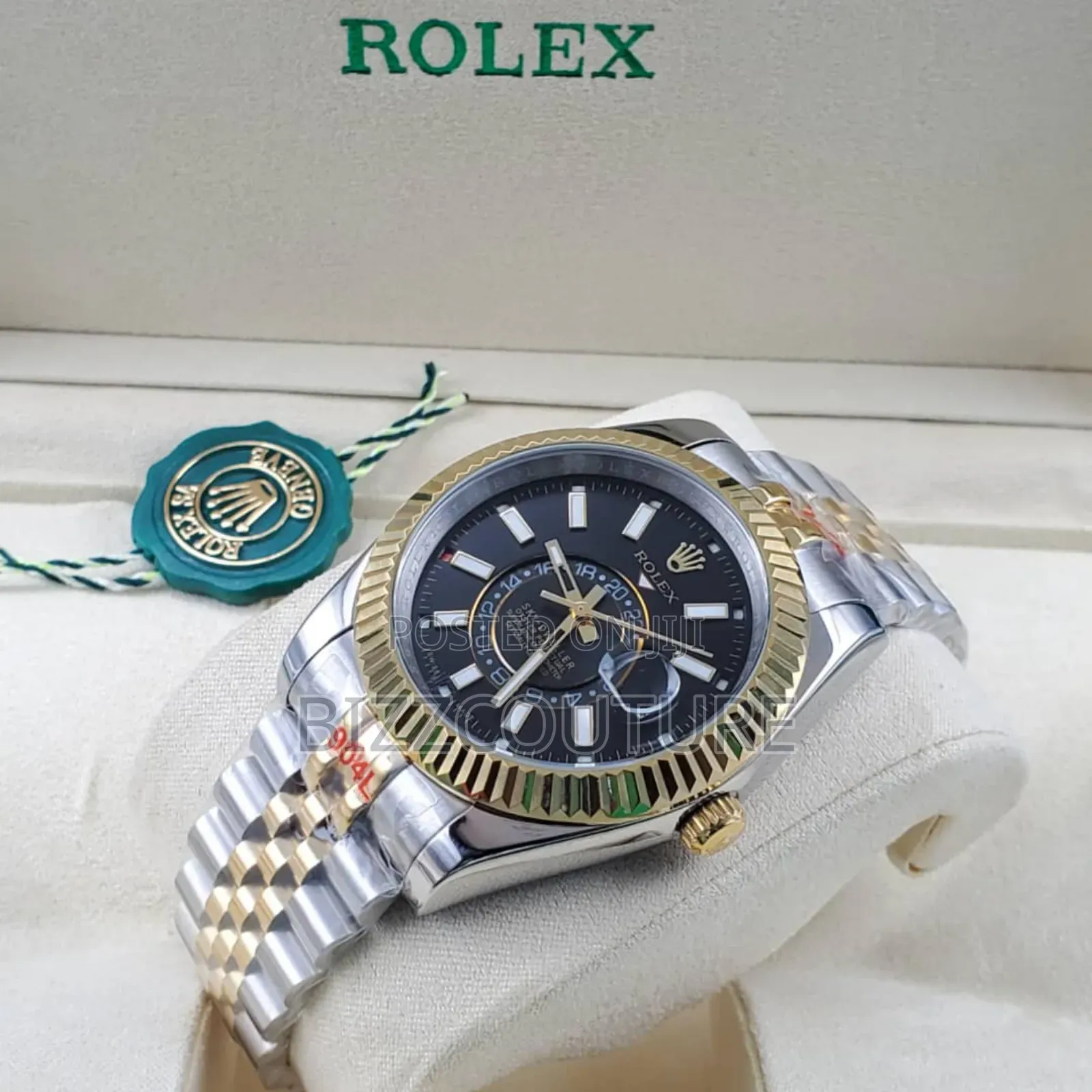 Original Rolex Sky-Dweller Two-Tone Stainless Steel Watch