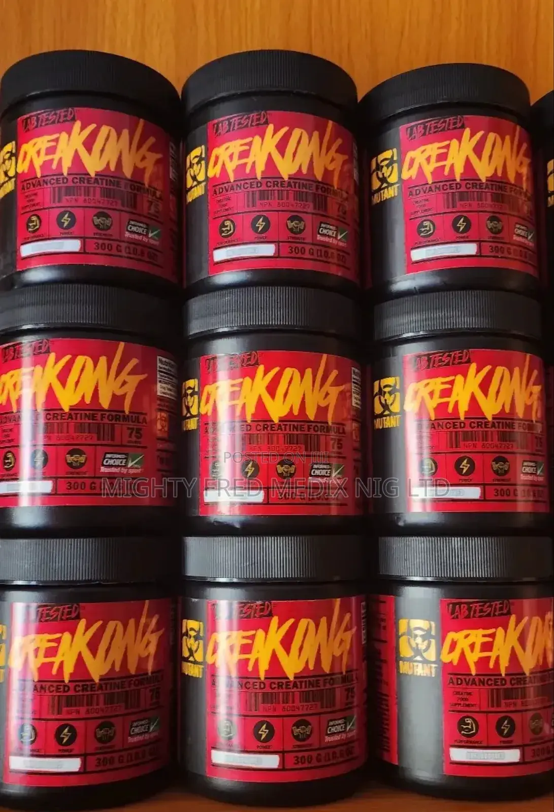 Mutant Creakong 300g 75 Servings