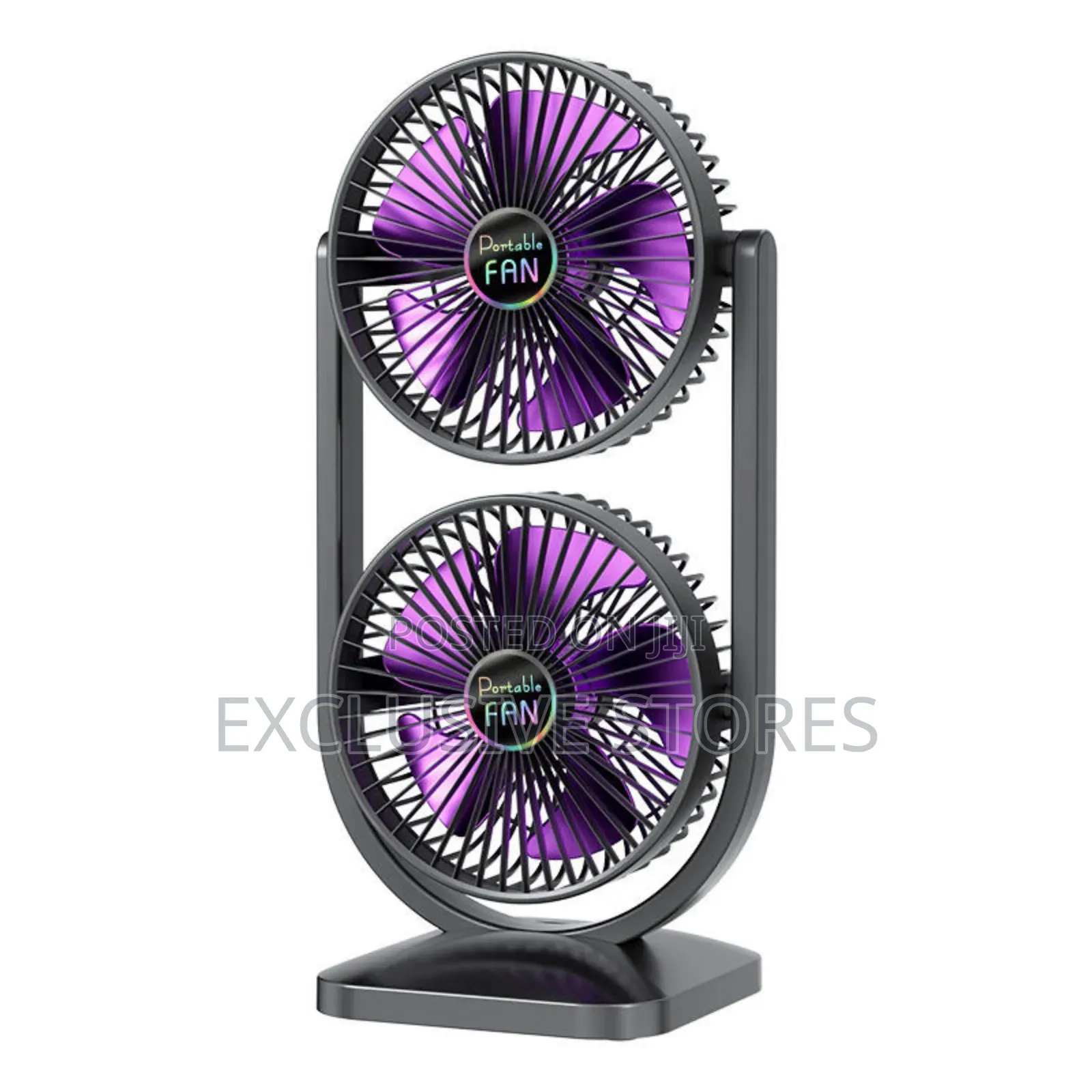 Coolness Double Desktop Fan