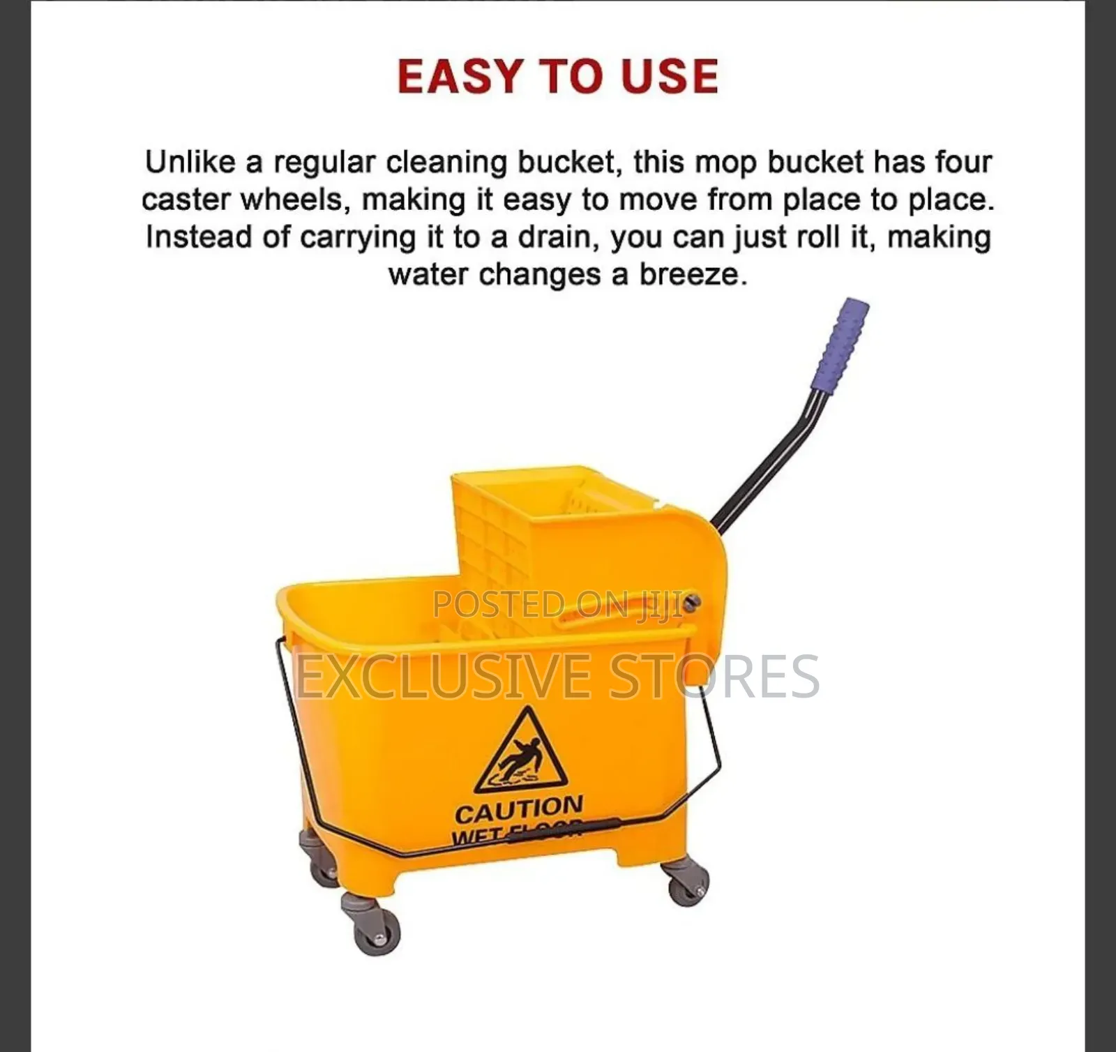 20 Litre Caution Bucket