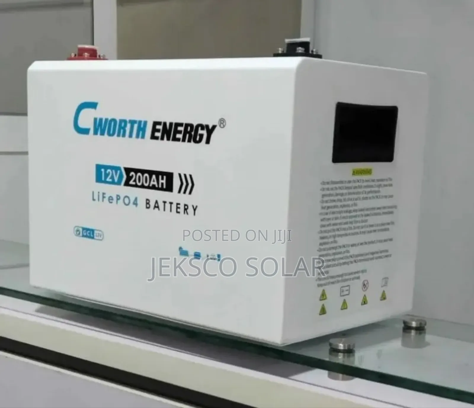 Cworth Energy 200ah, 12v, 2kw Lithium Battery