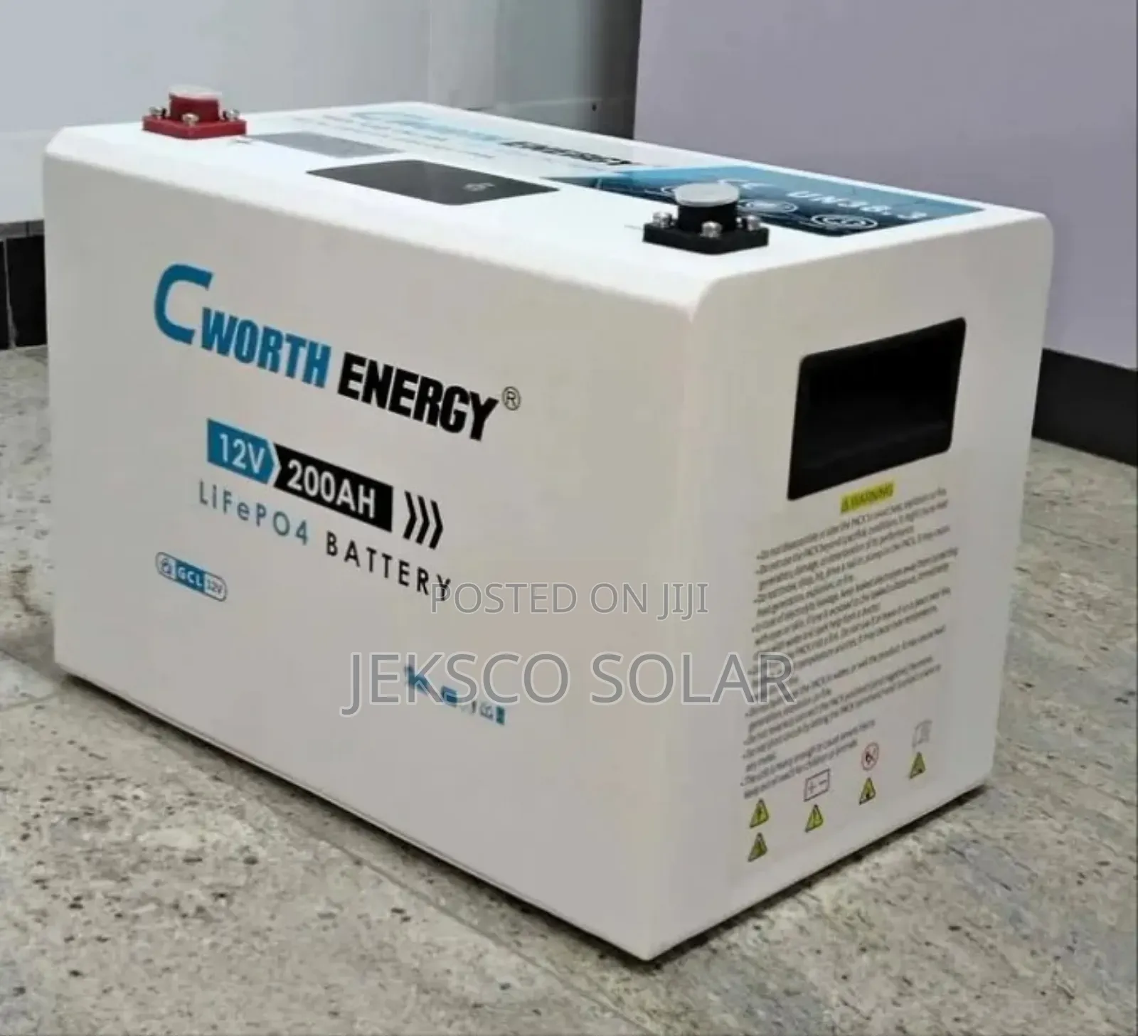 Cworth Energy 200ah, 12v, 2kw Lithium Battery