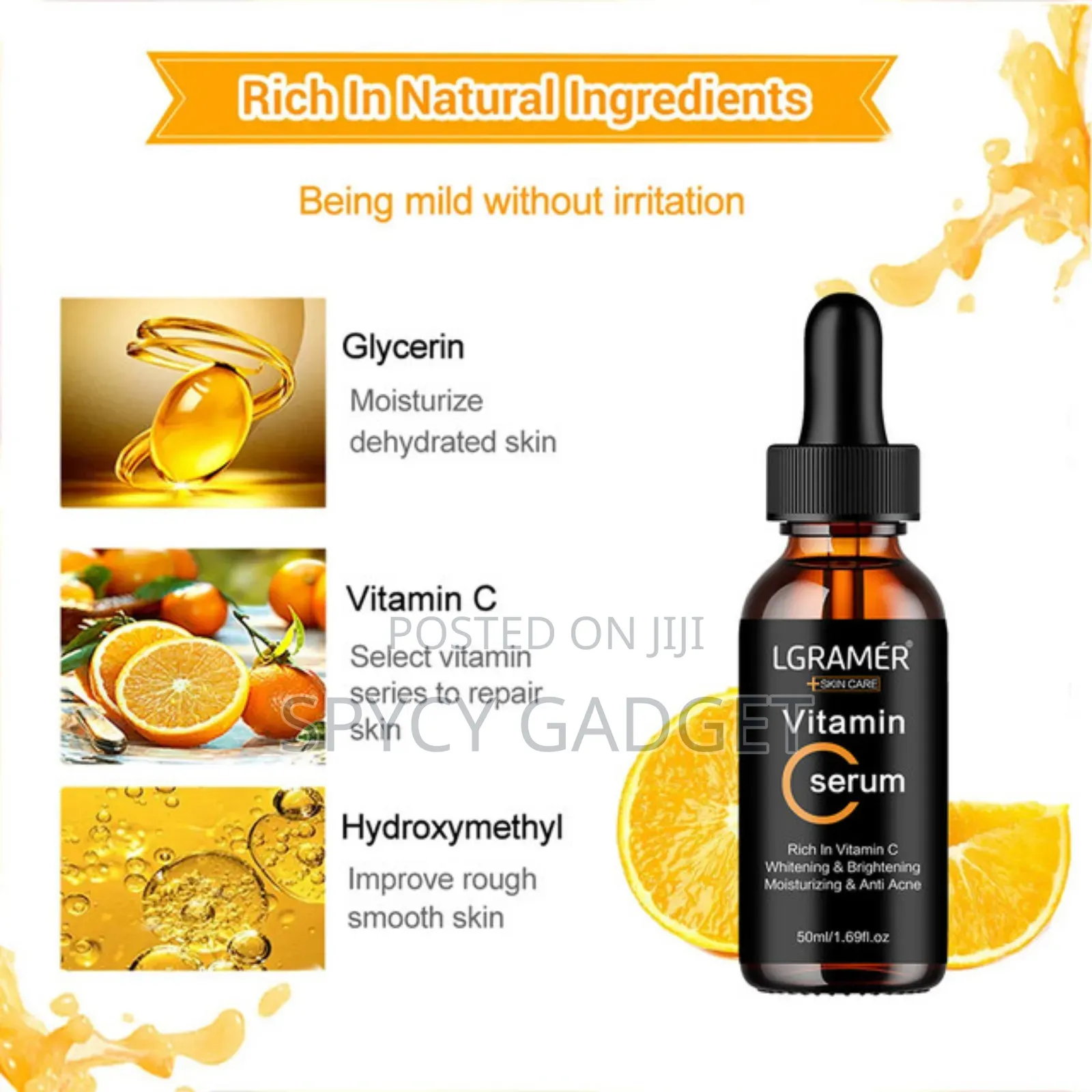 Vitamin C Facial Anti Aging Repair Dark Spot Remover Oil