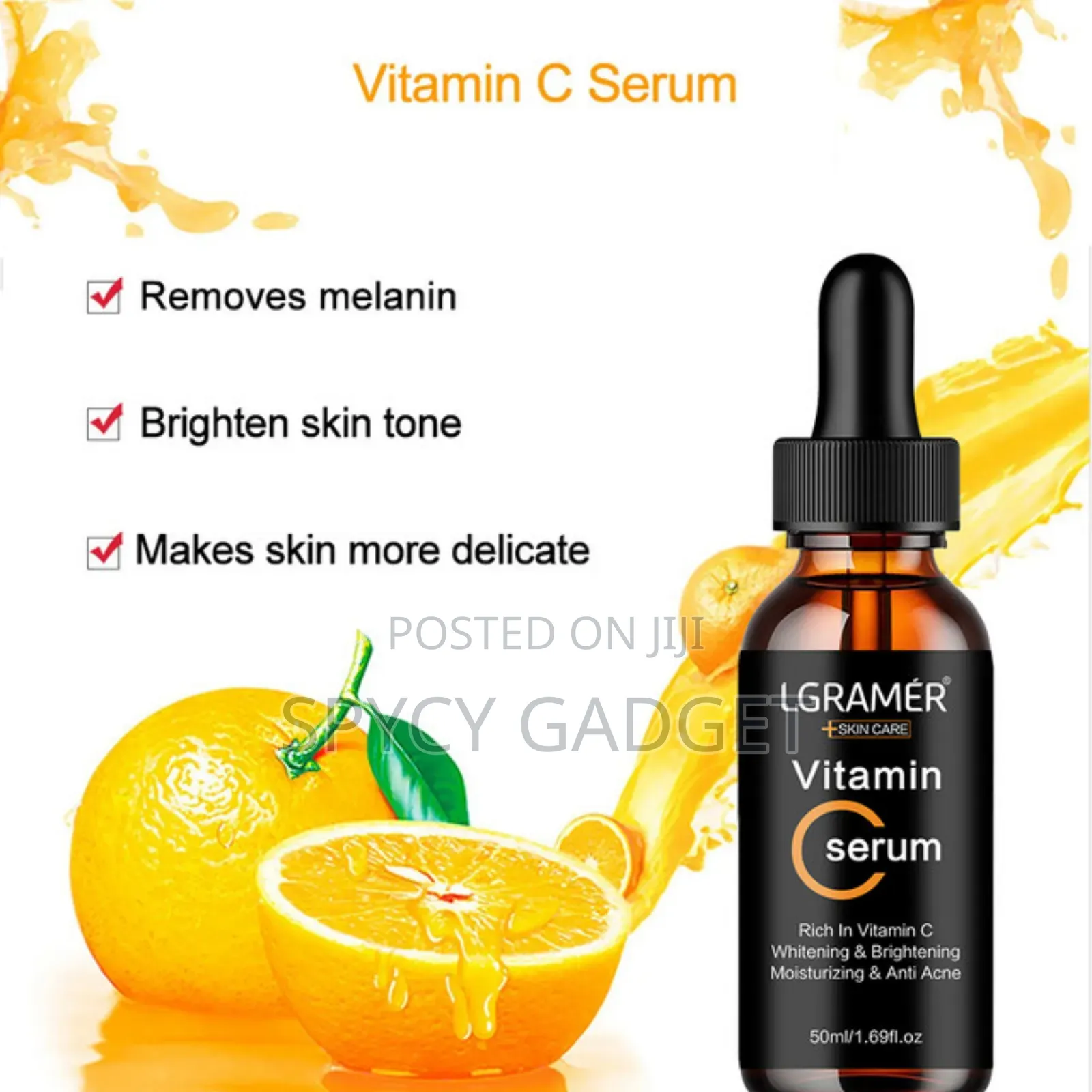 Vitamin C Facial Anti Aging Repair Dark Spot Remover Oil