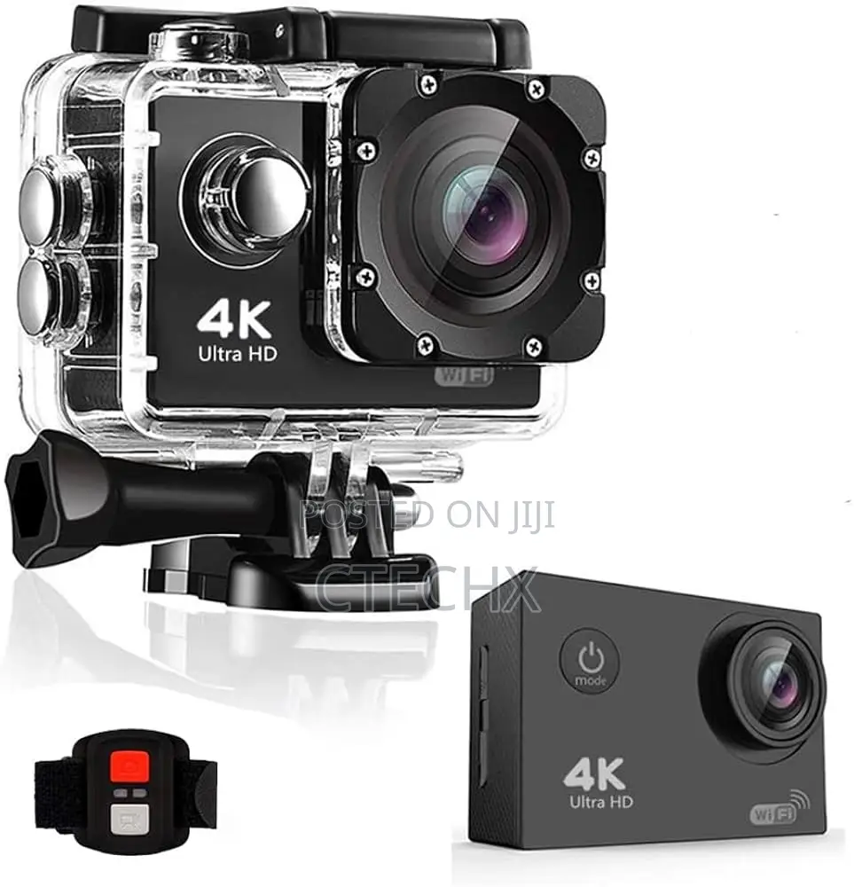 BSLVWG Action Camera 20mp Wifi 30m Waterproof