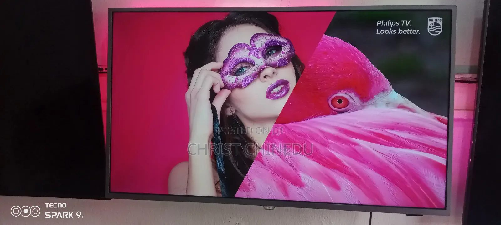 Original Direct Uk Neatly Used 43inches Philip Smart Tv
