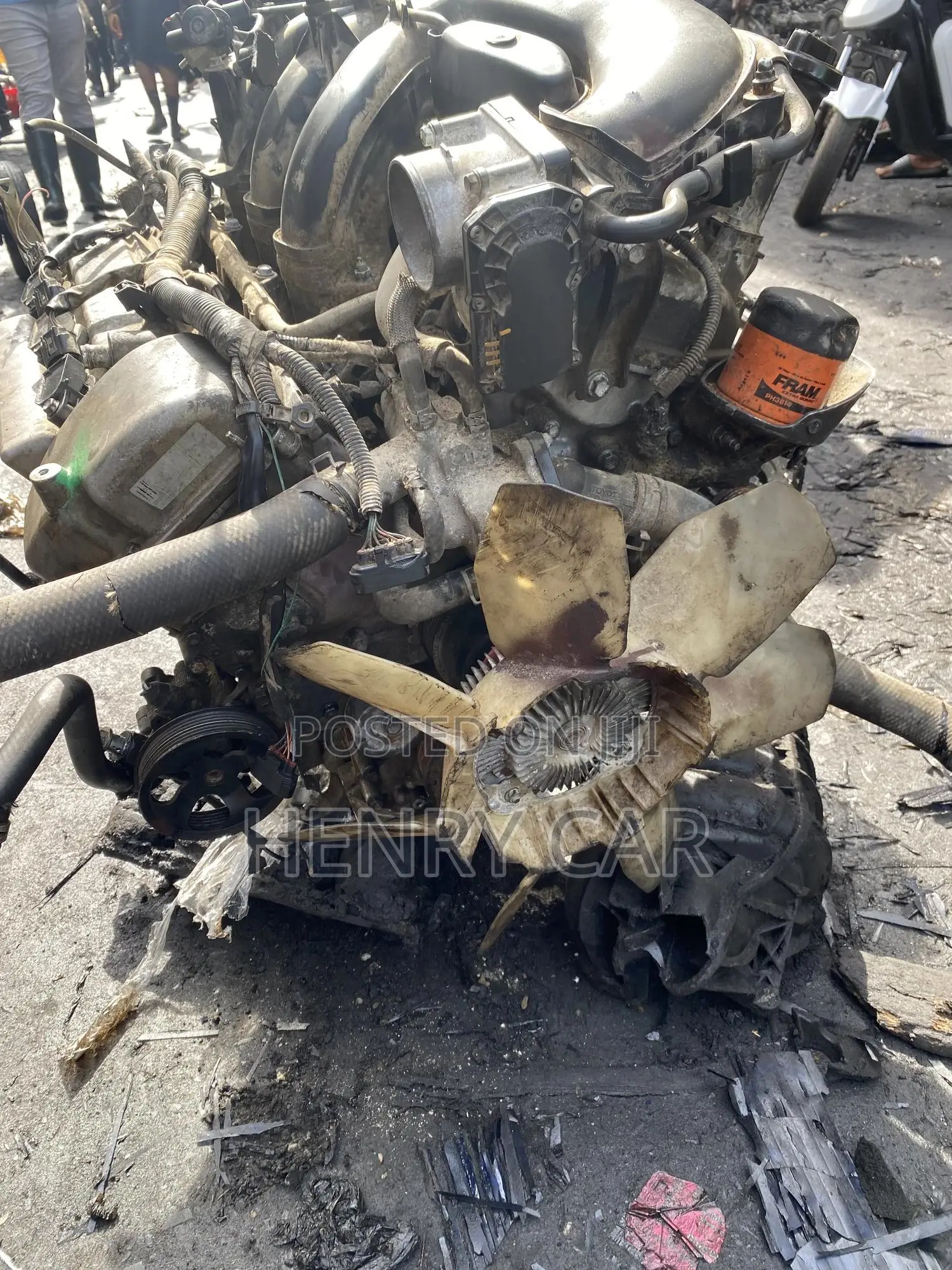 Toyota 4runner 1gr Complete Engine