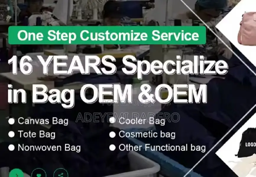 We Do All Customized Bags for Your Big Event From N1960/Bag!