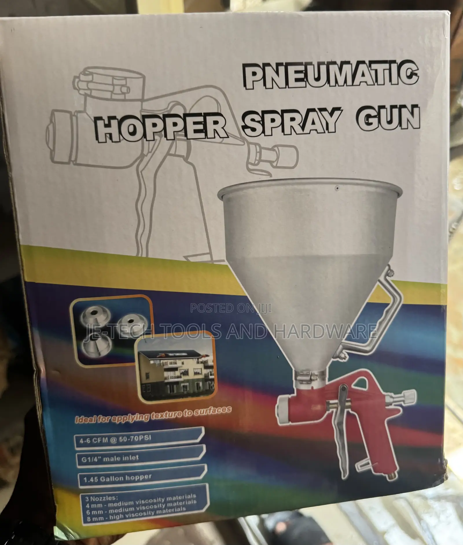 Pneumatic Hopper Spray Gun