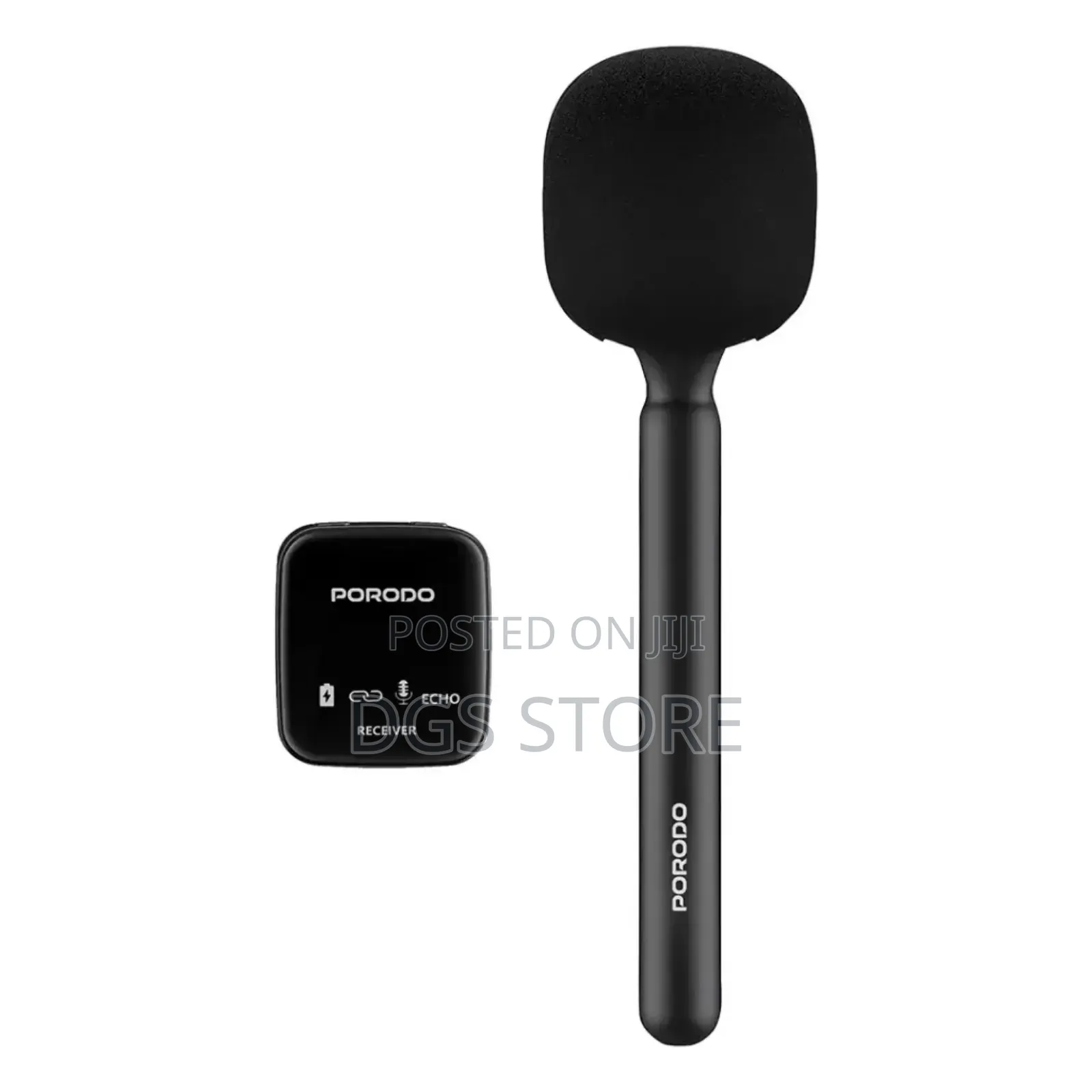 Porodo Lfs133 Two Device Connect Handheld Lavaliermicrophone