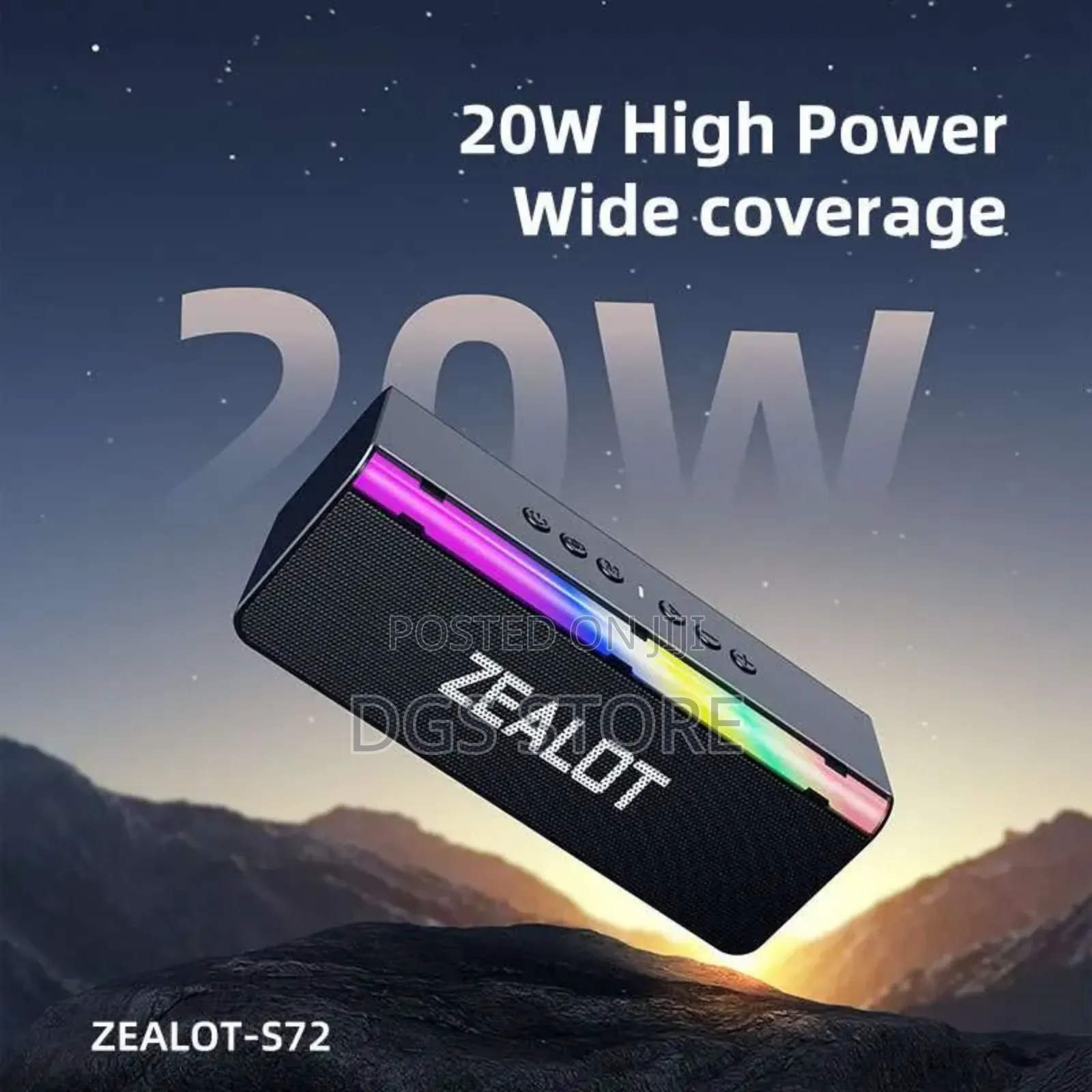 Zealot S72 Bluetooth Speaker 20w