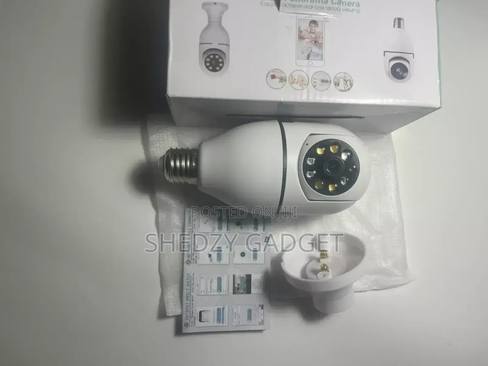Wifi Panorama Camera Screw in Security Camera 365 Cam