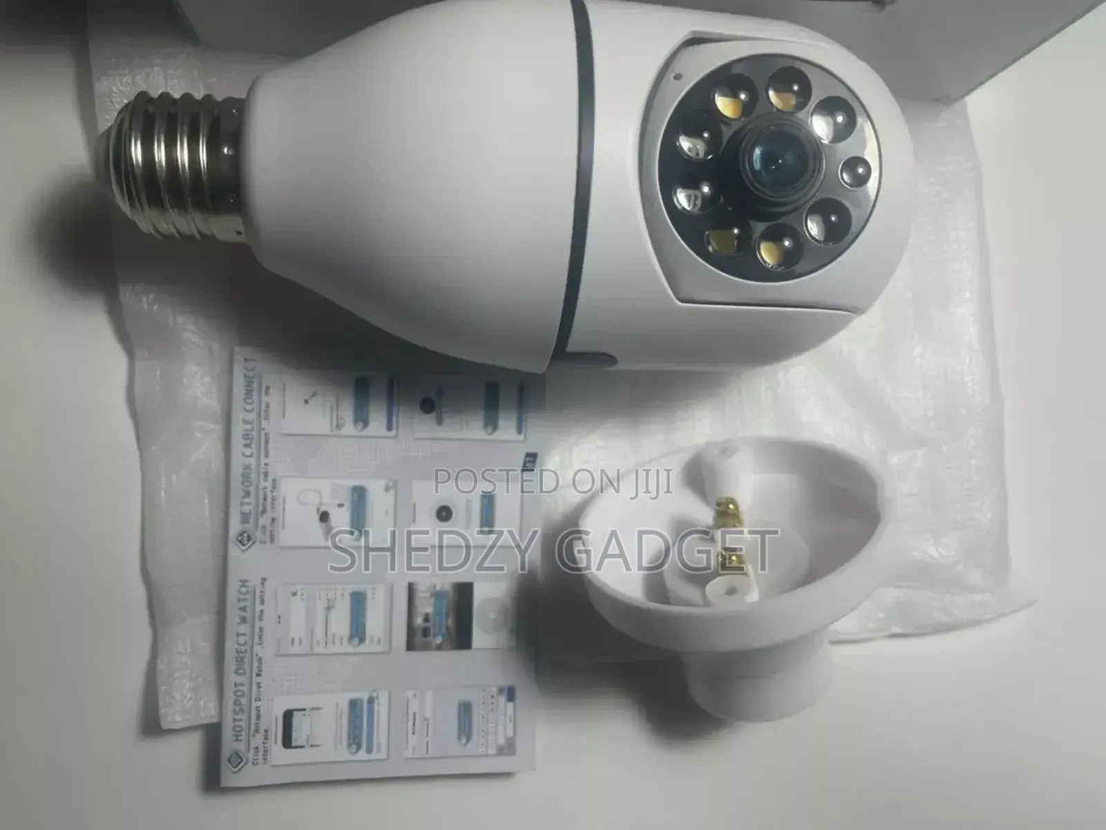 Wifi Panorama Camera Screw in Security Camera 365 Cam