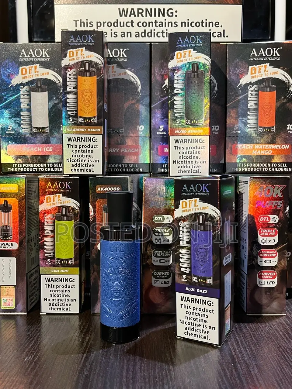 Aaok Puffs Disposable Vape