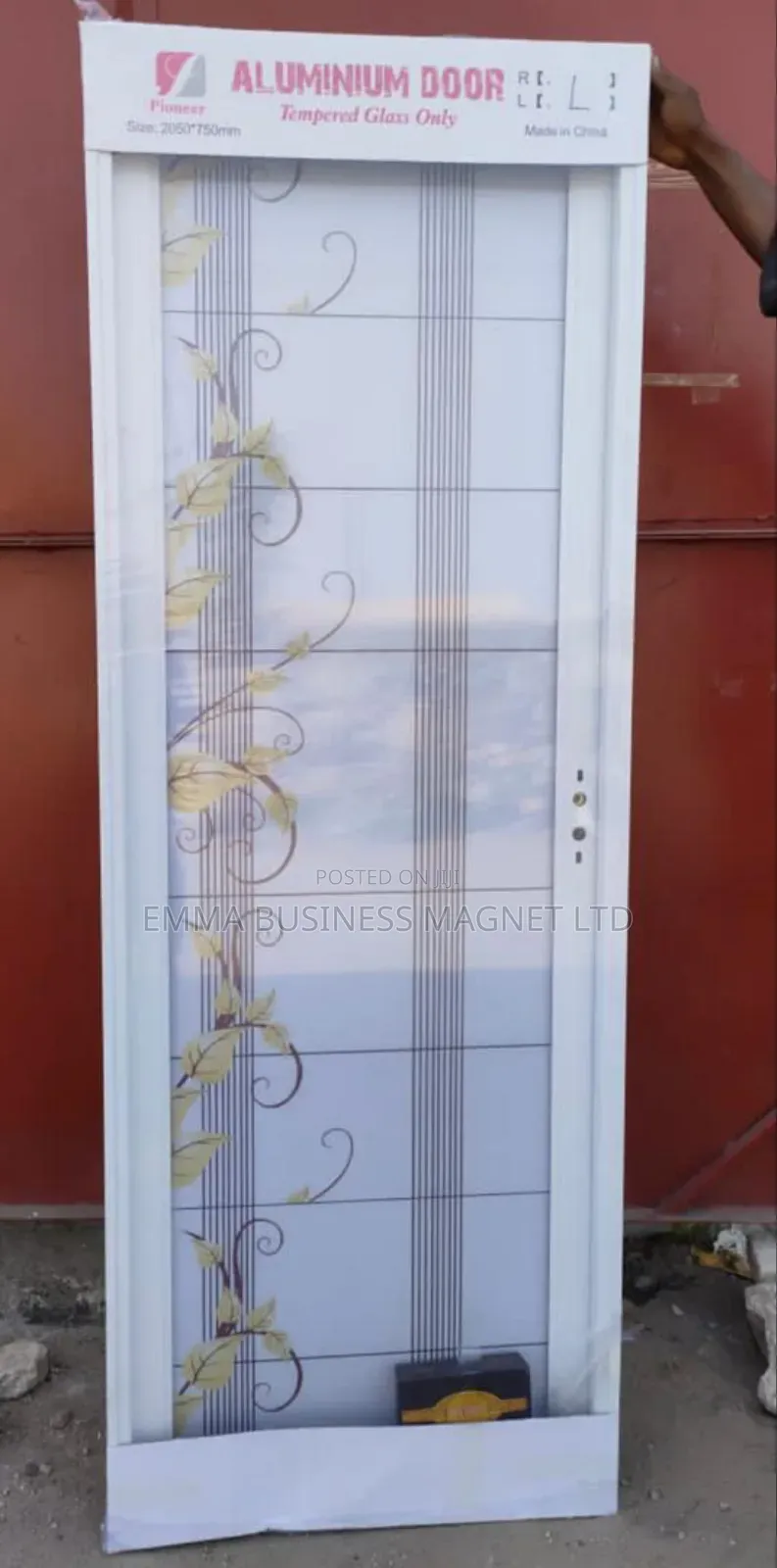 High Quality Aluminum Glass Toilet Doors 