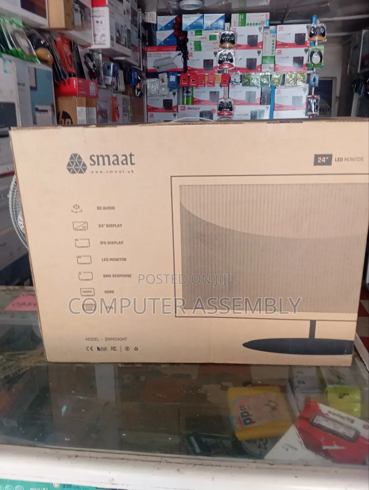 Smaat 24-Inch(24") Full Hd Led Monitor.