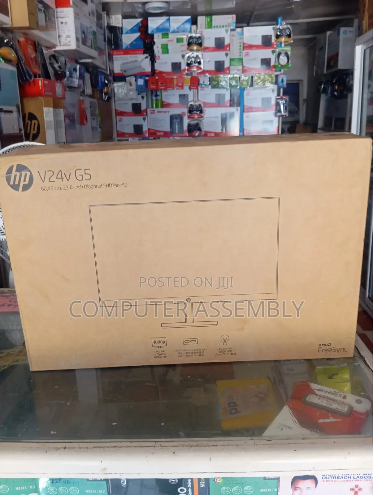 Hp V24v G5 Full Hd(1920 X 1080 at 75hz) 24"(60.5cm) LCD *
