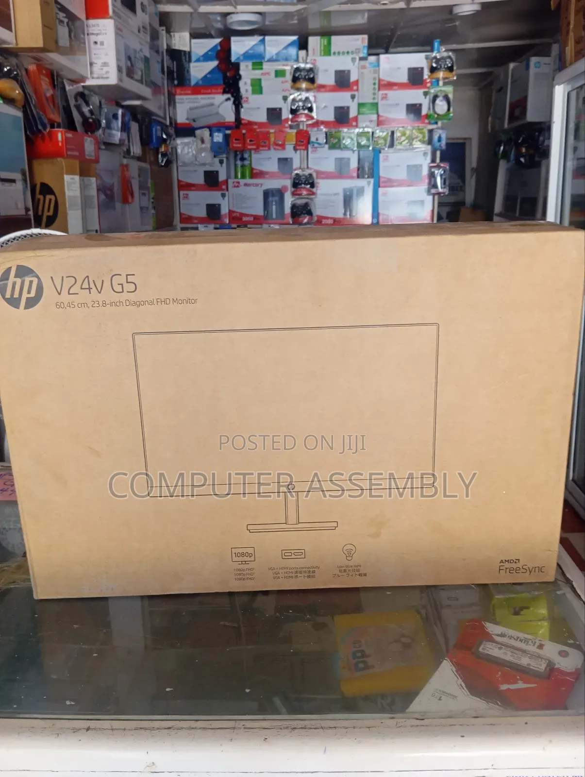 Hp V24v G5 Full Hd(1920 X 1080 at 75hz) 24"(60.5cm) LCD *